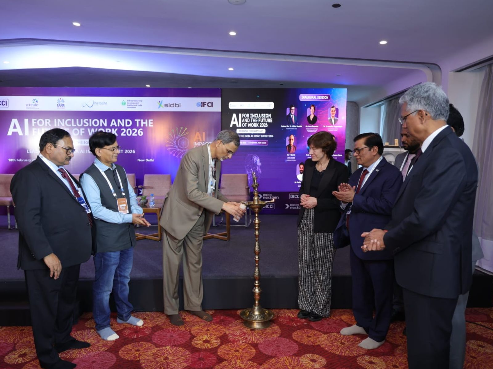 Dr. V. Anantha Nageswaran, Chief Economic Advisor, Government of India Inaugurates DICCI's International Conclave on AI for Inclusion and the Future of Work