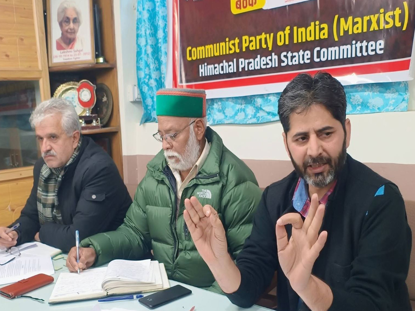 Himachal Pradesh State Committee of CPI (M) (Photo/ANI)