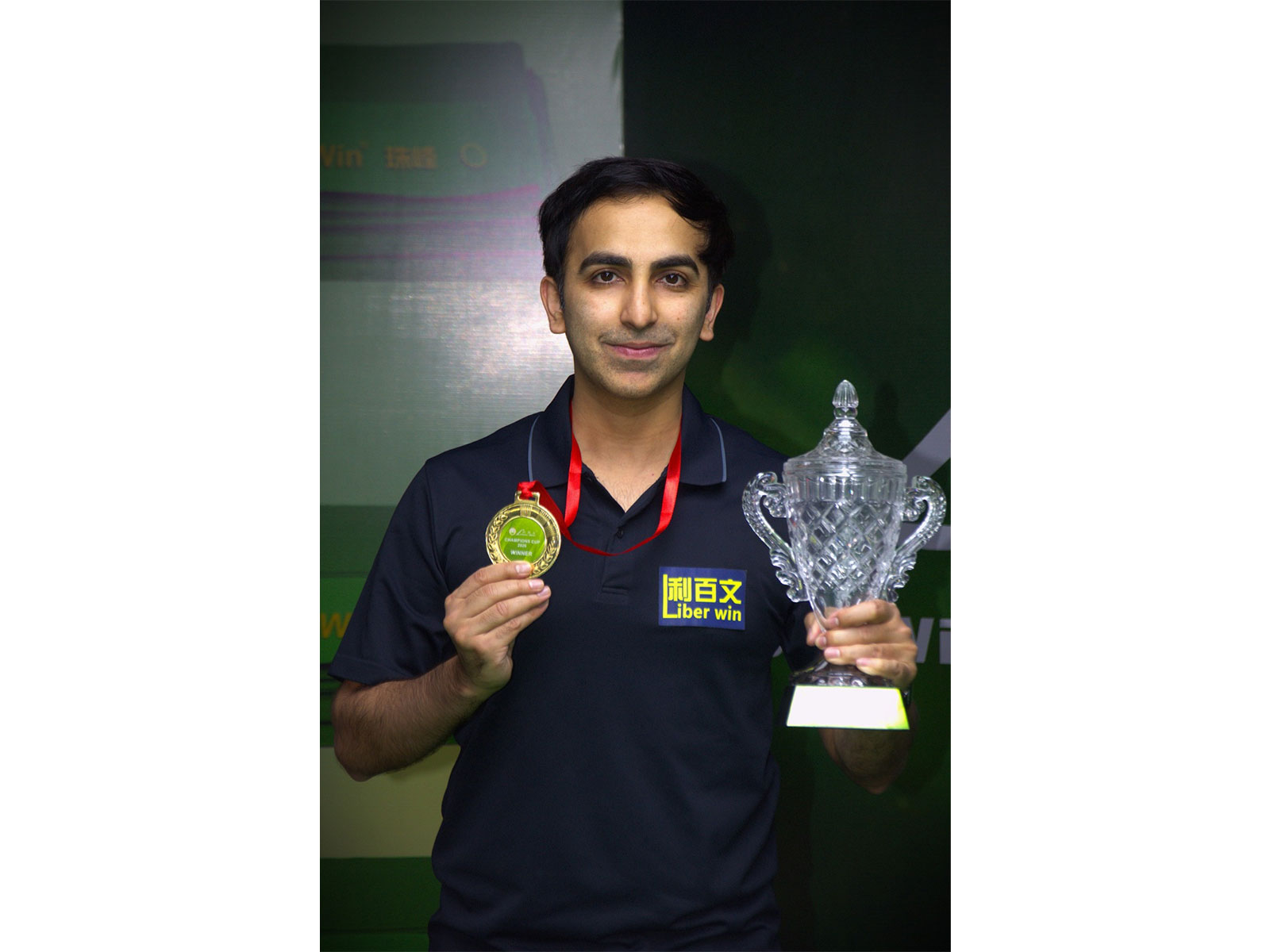 Pankaj Advani crowned Liber Win Champions Cup 2026 winner; signs as Liber Win’s indian brand ambassador