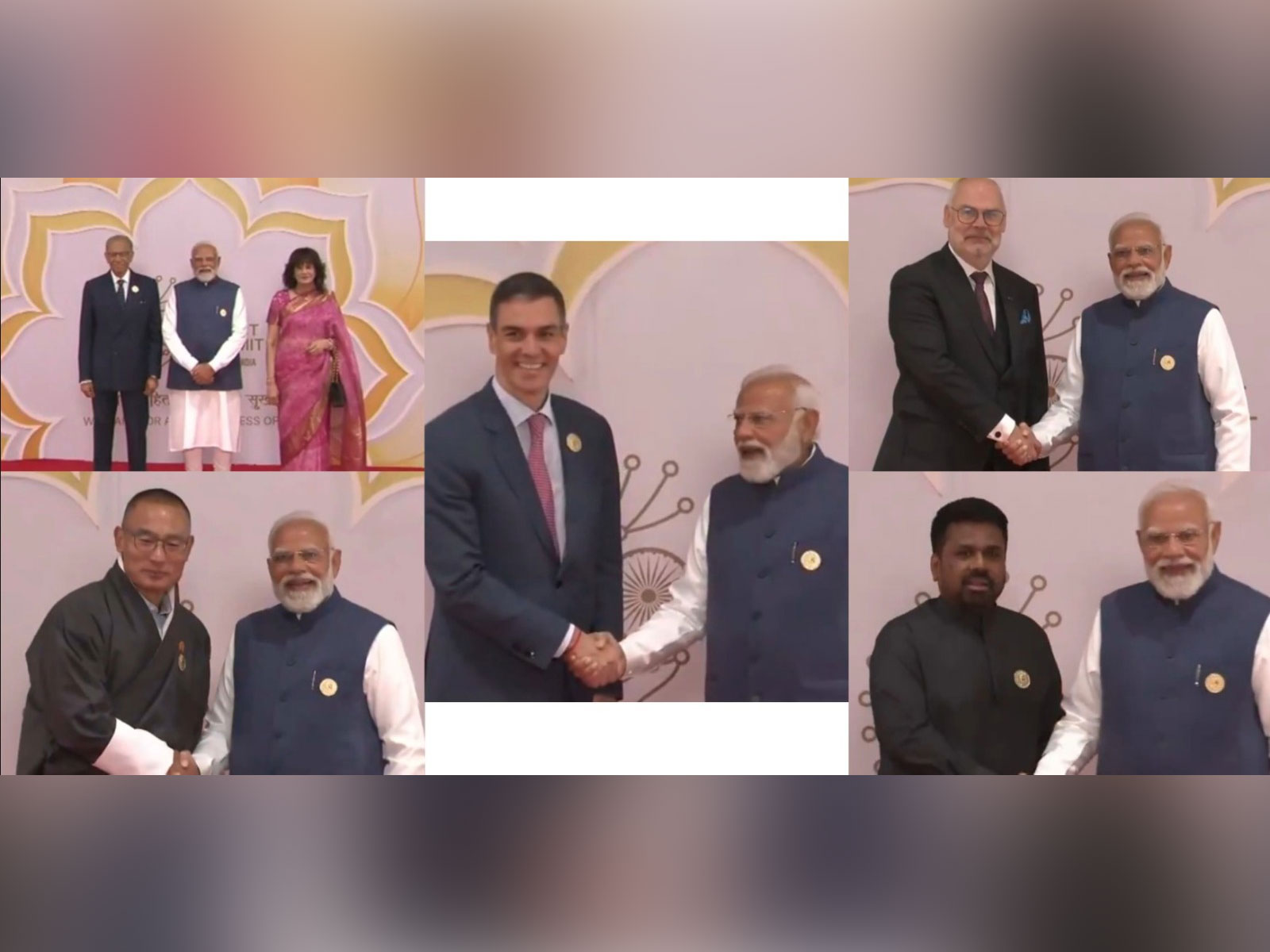 PM Modi welcomes World Leaders at Bharat Mandapam during India AI Impact Summit 2026 (Photo/DDNews) PM Modi welcomes World Leaders at Bharat Mandapam during India AI Impact Summit 2026 (Photo/DDNews)