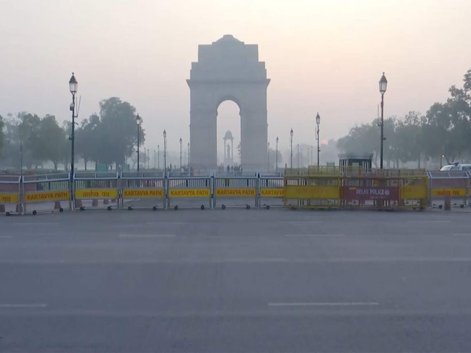 Visual from India Gate (Photo/ANI) Visual from India Gate (Photo/ANI)