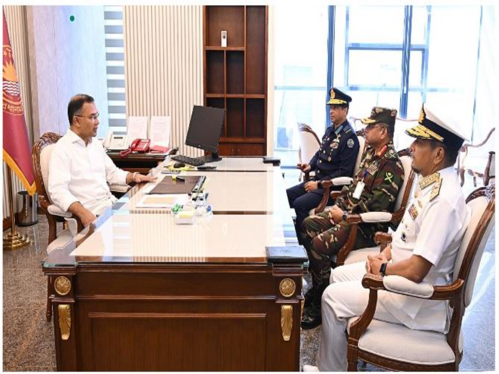 Tarique Rahman, the new Prime Minister of Bangladesh, has outlined his government’s 180-day priority plan. (Photo/ANI) Tarique Rahman, the new Prime Minister of Bangladesh, has outlined his government’s 180-day priority plan. (Photo/ANI)