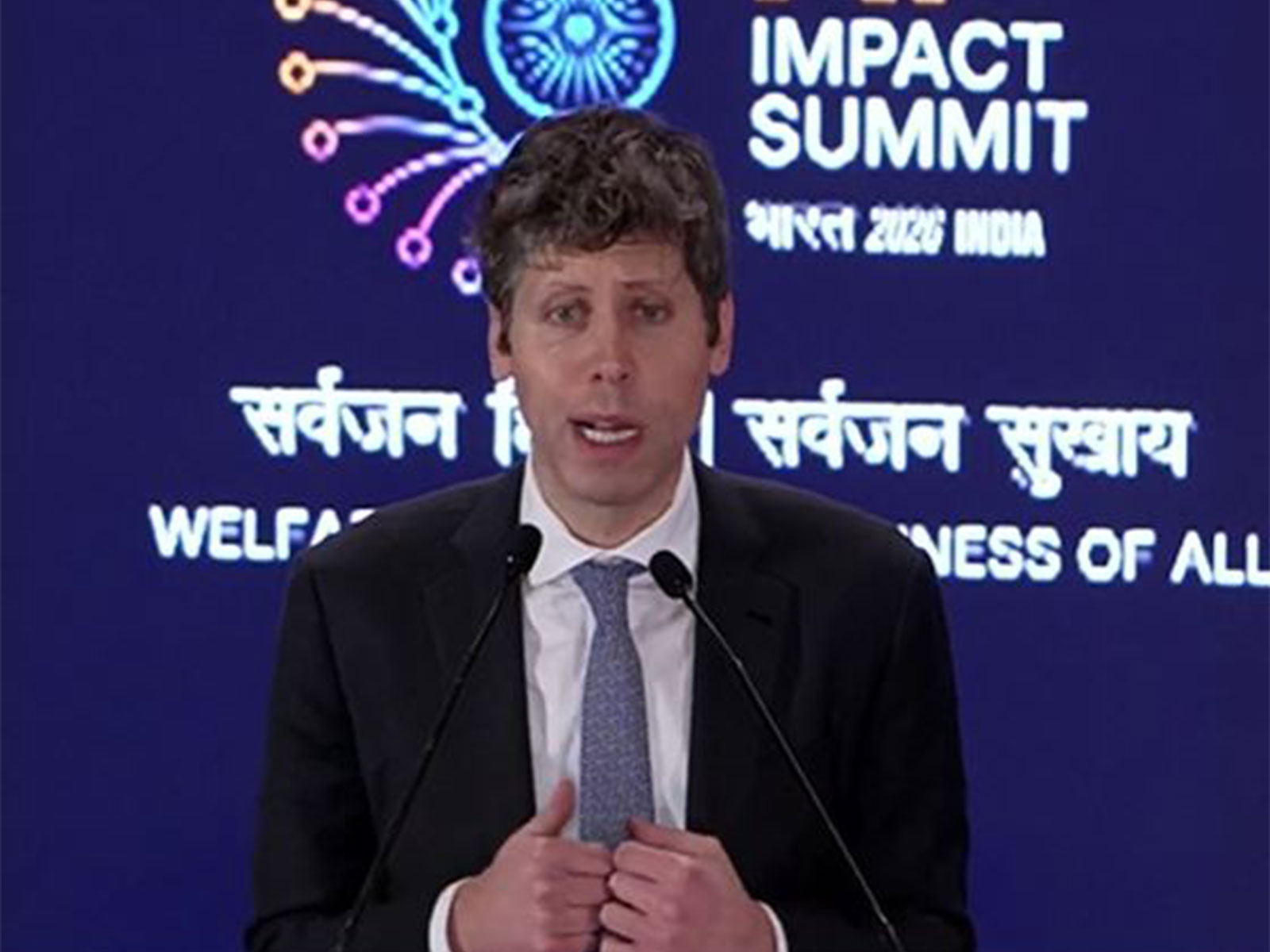 Open AI CEO Sam Altman (Photo/@IndiaAI)