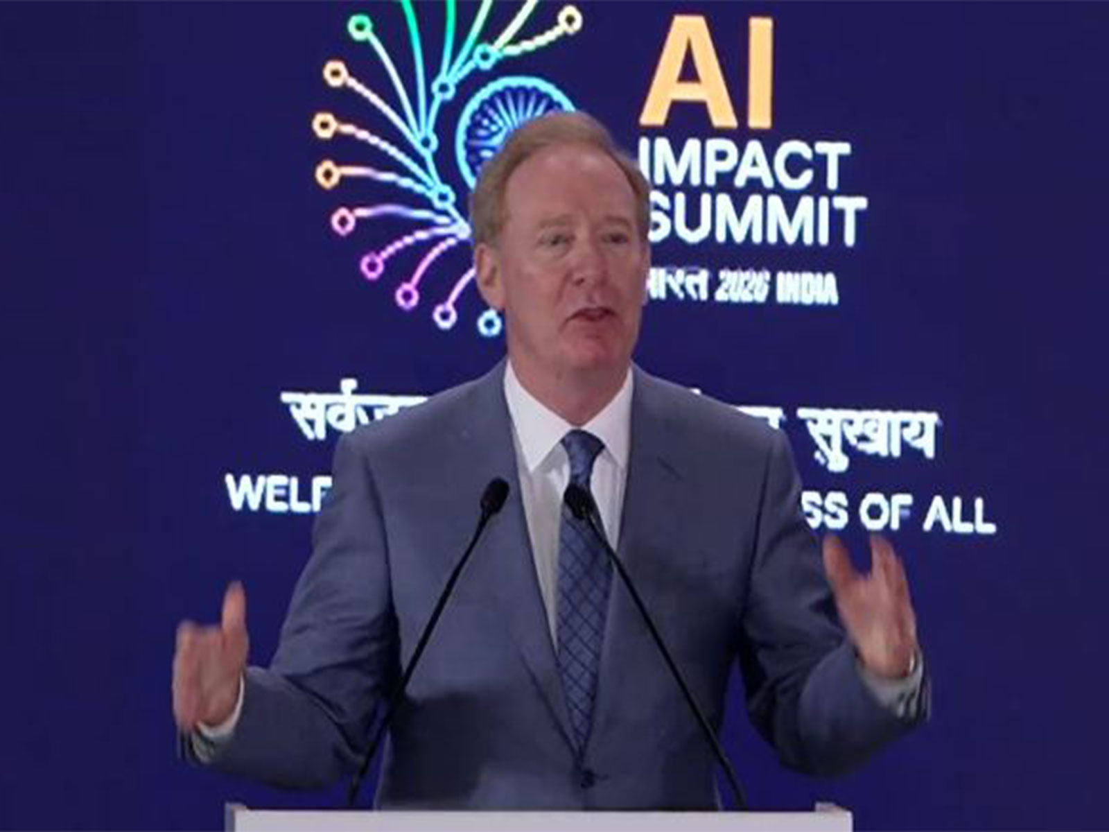 Brad Smith, Vice Chair and President, Microsoft (Image: YouTube/IndiaAI)