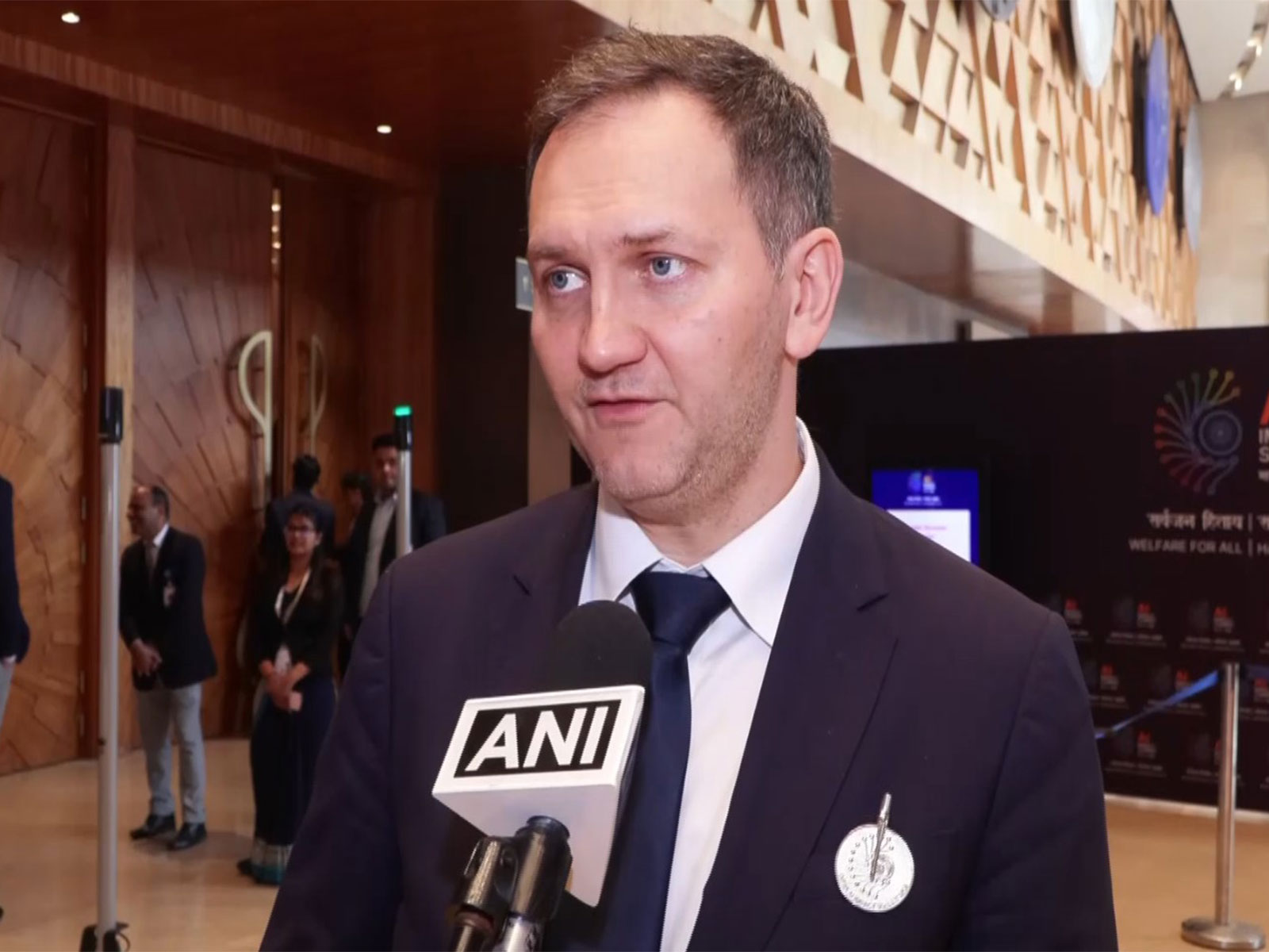 Poland's Undersecretary of State at the Ministry of Digital Affairs, Rafal Rosiński (Photo/ANI)