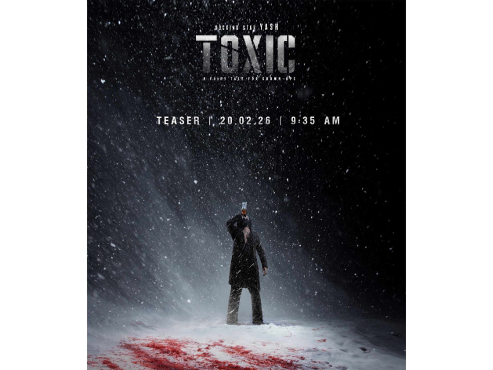 Toxic poster (Photo/X/@KvnProductions)