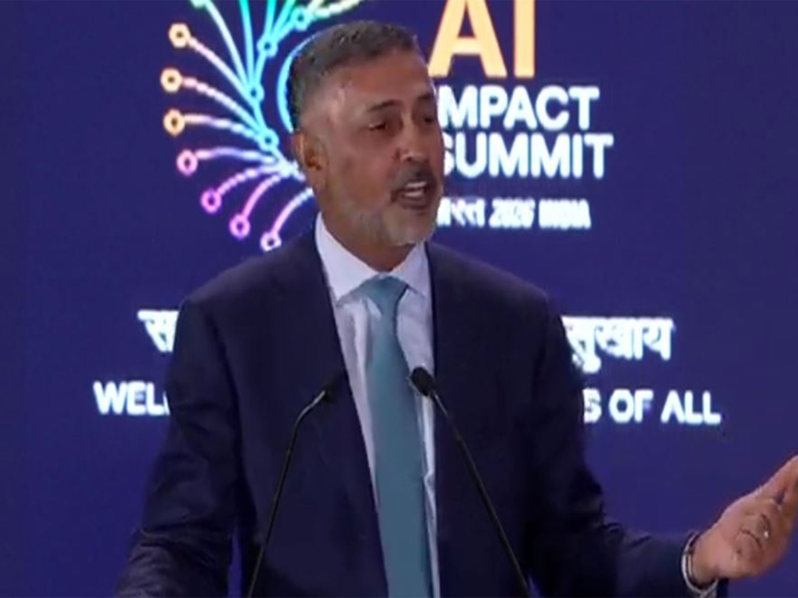 Palo Alto Networks CEO Nikesh Arora. (Photo: Youtube/IndiaAI)