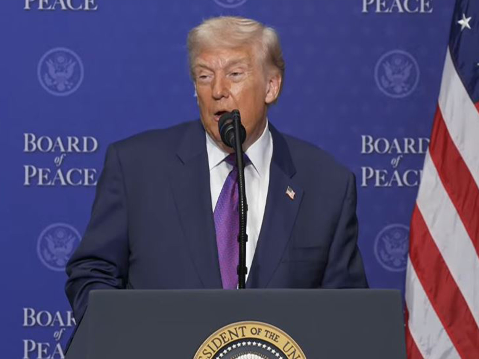 Trump says Board of Peace will “almost be looking over” UN during&hellip;