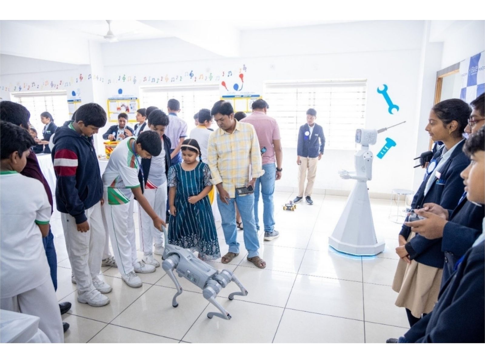 Elate International School hosted ROBOCON 2026 on 7th Feb' 2026, a Robotics & AI Exhibition.