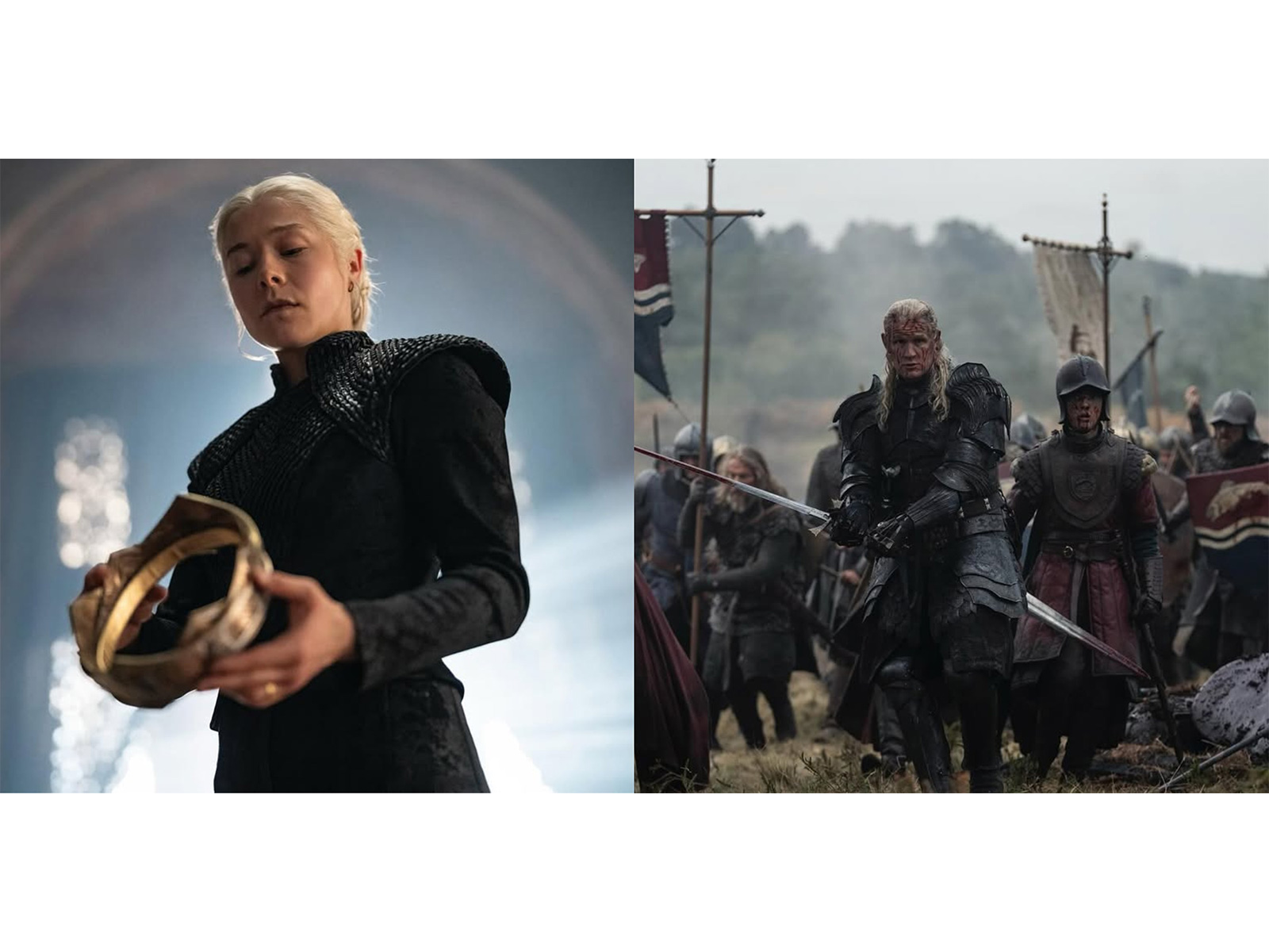 Rhaenyra Targareyan and Aemond Targareyan (Photo/Instagram@HBO)