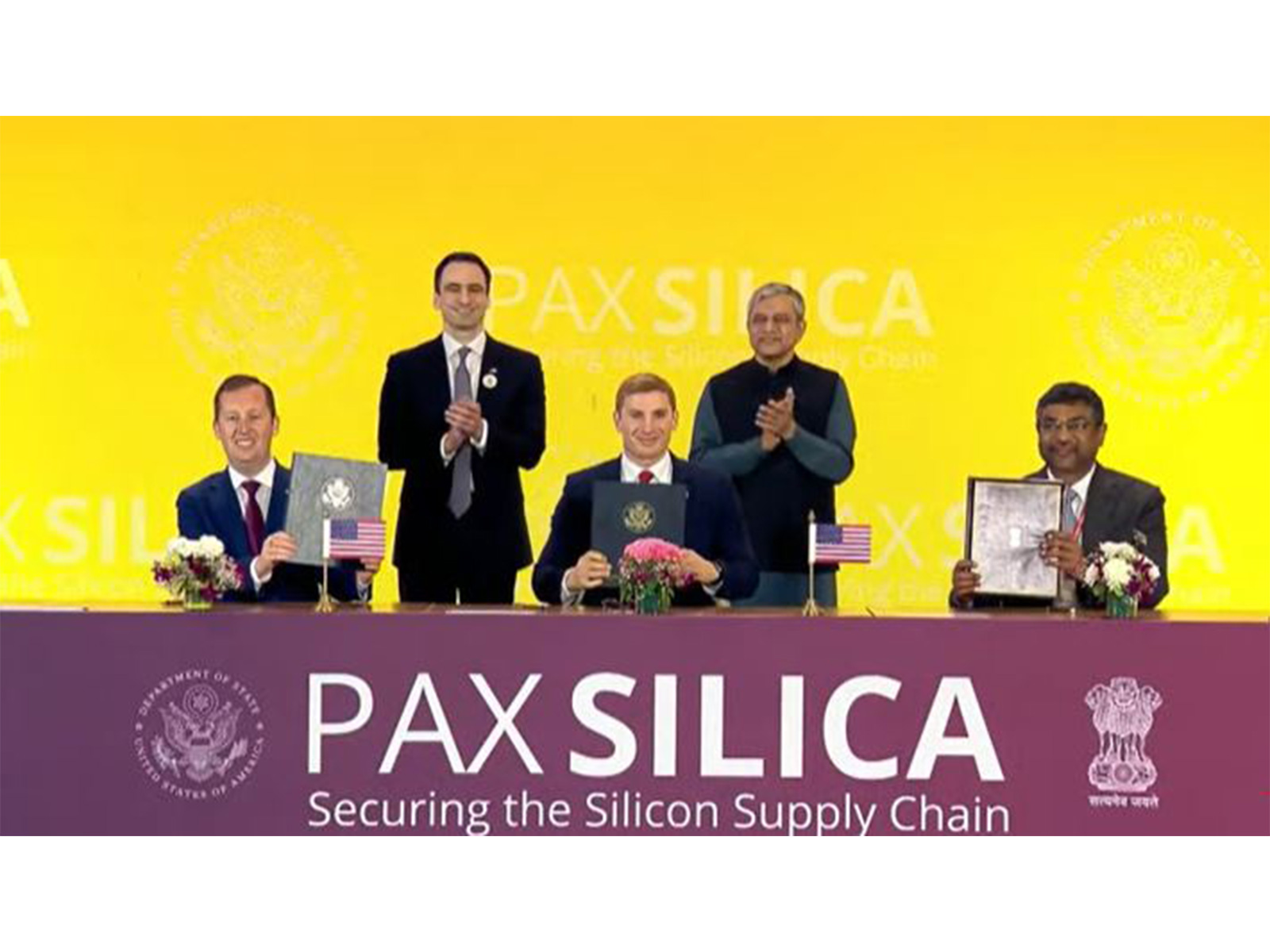 India signs the Pax Silica declaration (Photo/ DD News Youtube) India signs the Pax Silica declaration (Photo/ DD News Youtube)