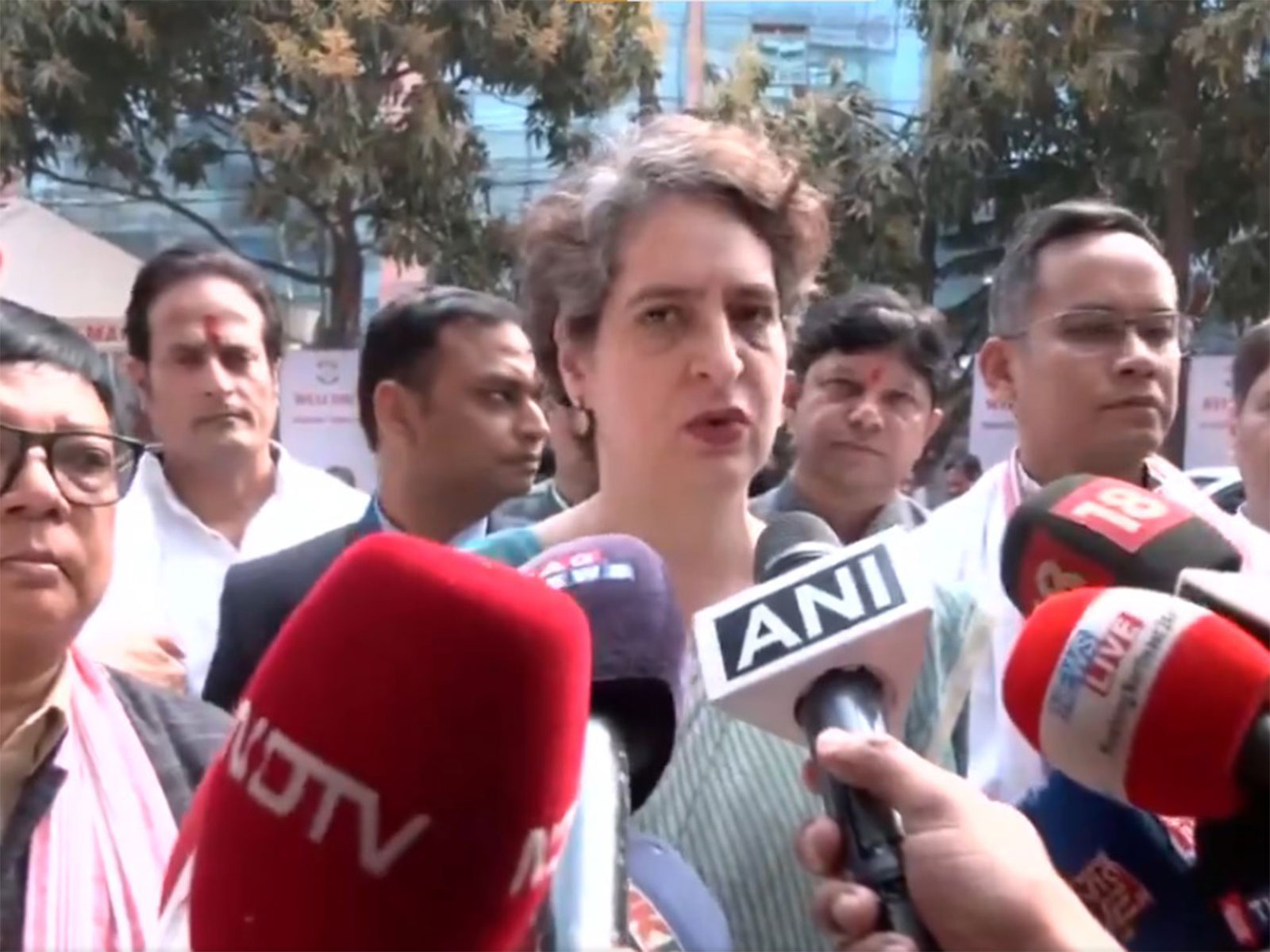 Congress MP Priyanka Gandhi Vadra (Photo/ANI)