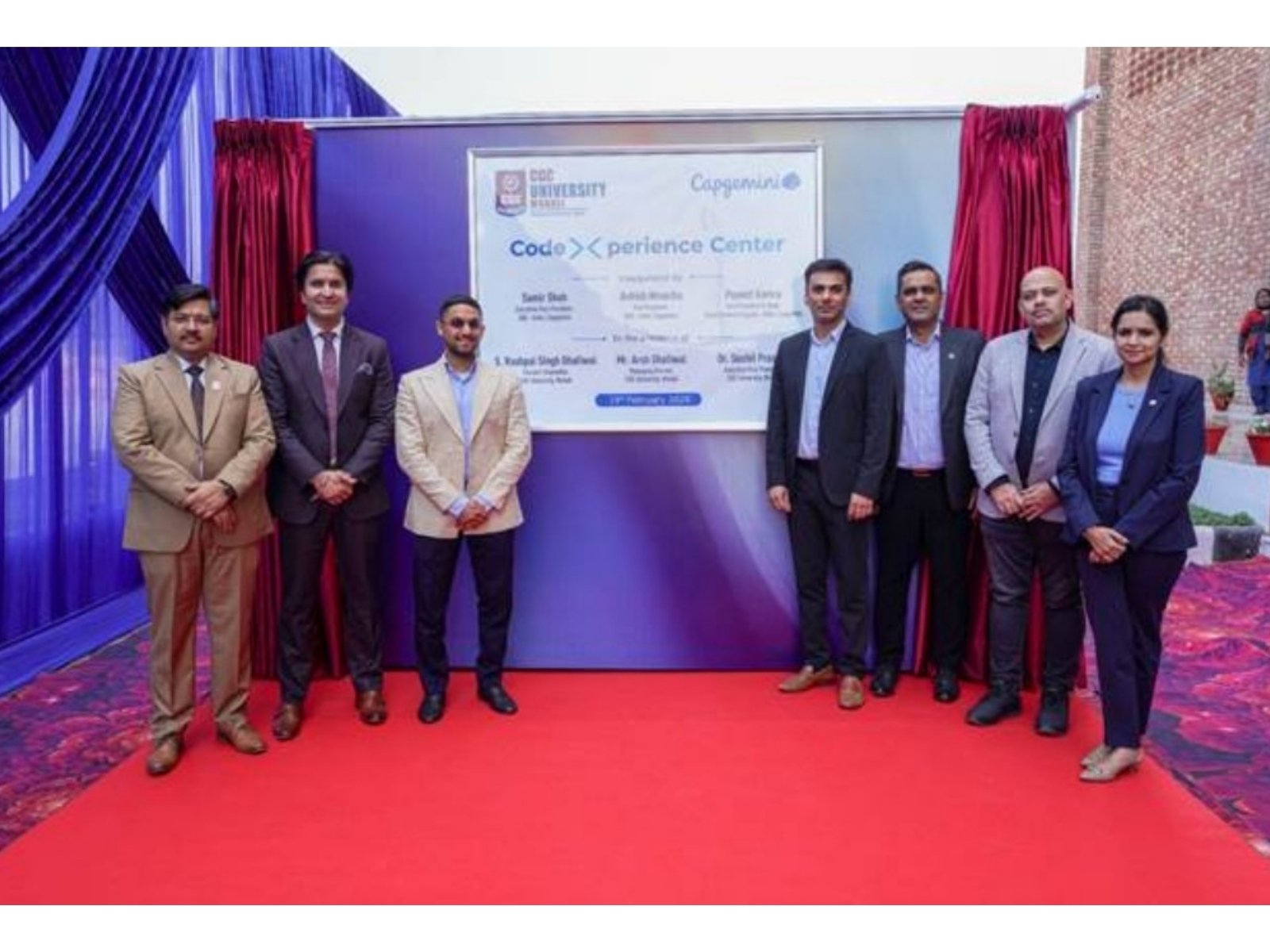CGC University, Capgemini Launch Industry-Integrated Technology Center on Campus CGC University, Capgemini Launch Industry-Integrated Technology Center on Campus