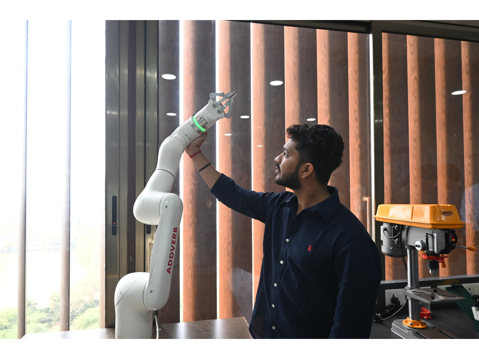 Navrachana University inaugurates NUV Tinkerers’ Lab to foster innovation and hands-on learning in advanced technologies. Navrachana University inaugurates NUV Tinkerers’ Lab to foster innovation and hands-on learning in advanced technologies.