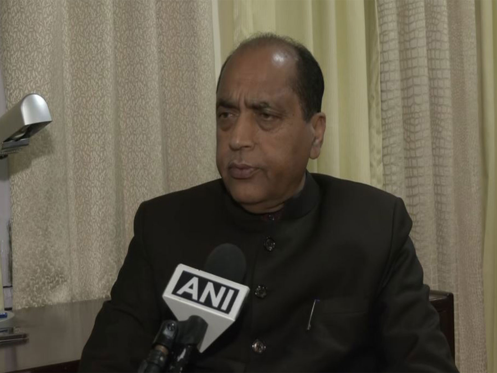 Himachal Pradesh former Chief Minister and Leader of the Opposition Jairam Thakur (Photo/ANI)