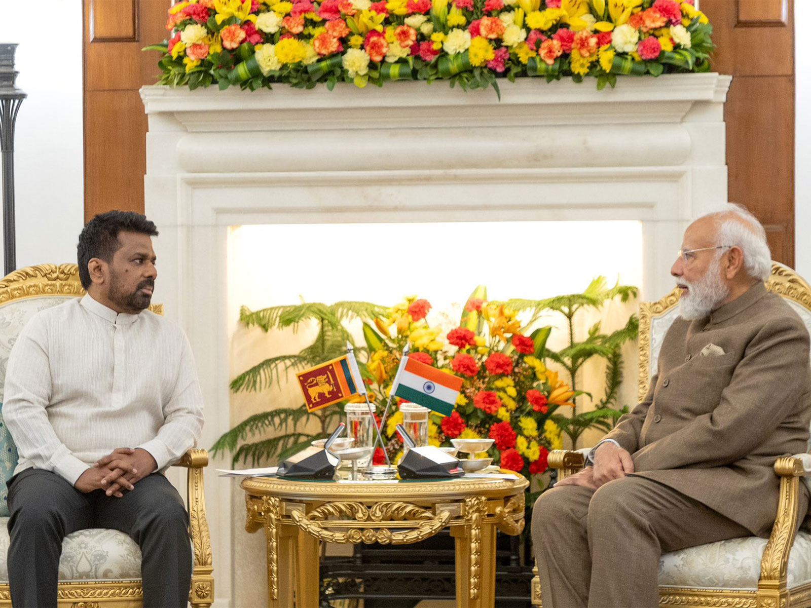 Prime Minister Narendra Modi held a bilateral meeting with Sri Lankan President Anura Kumara Dissanayake (Photo/X@anuradisanayake) Prime Minister Narendra Modi held a bilateral meeting with Sri Lankan President Anura Kumara Dissanayake (Photo/X@anuradisanayake)