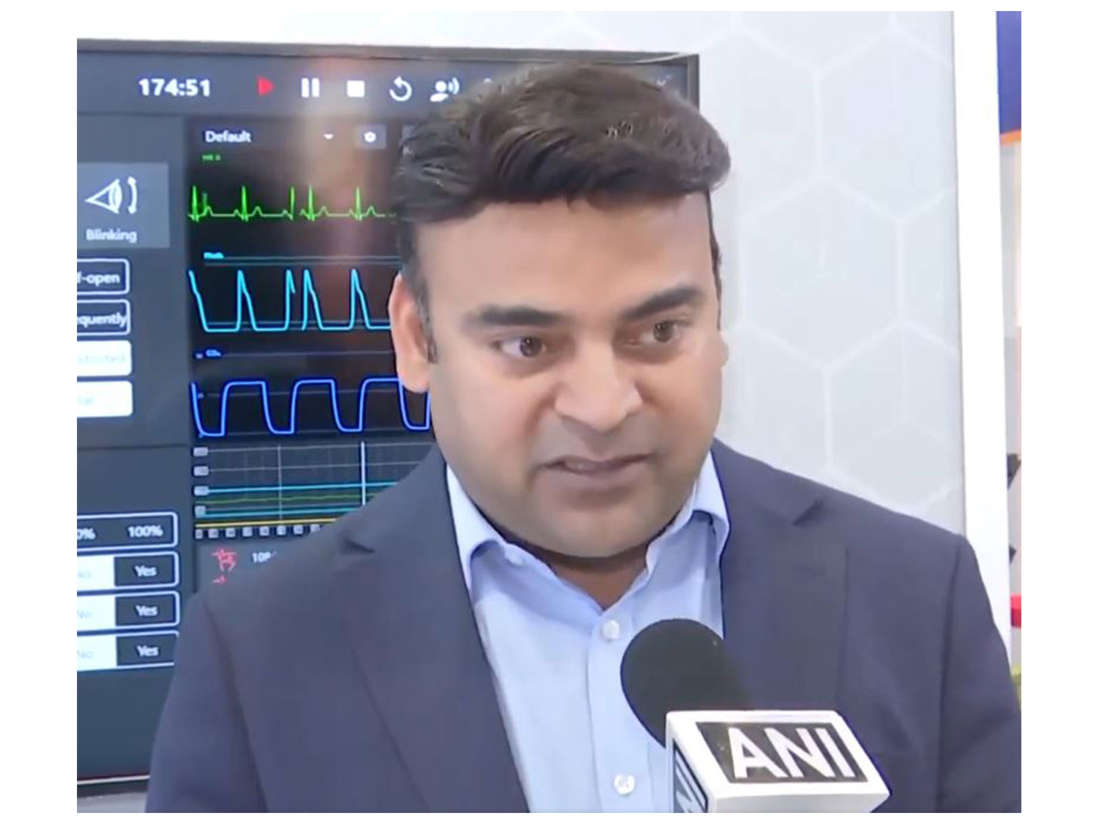 Ajit Kumar, Senior Vice President of Maverick Simulation Solutions (Photo/ANI)