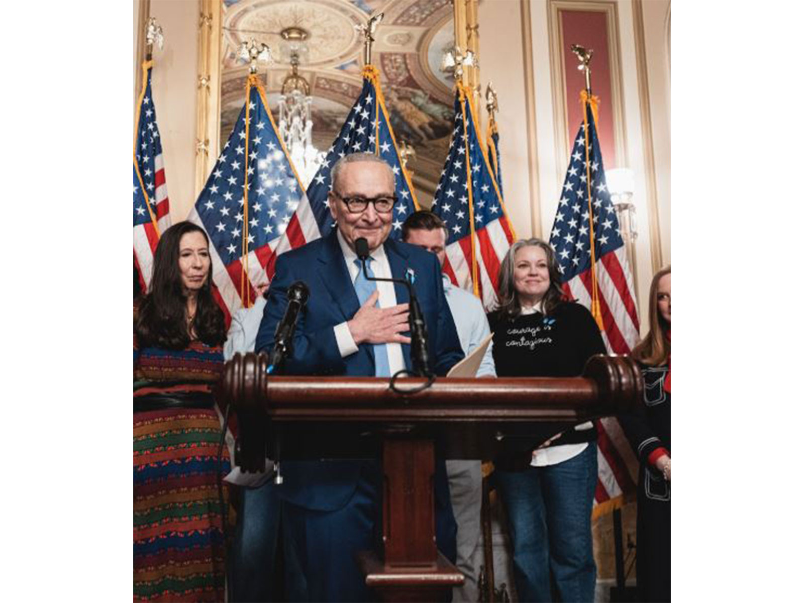 US Senator Chuck Schumer (Photo/@SenSchumer) US Senator Chuck Schumer (Photo/@SenSchumer)
