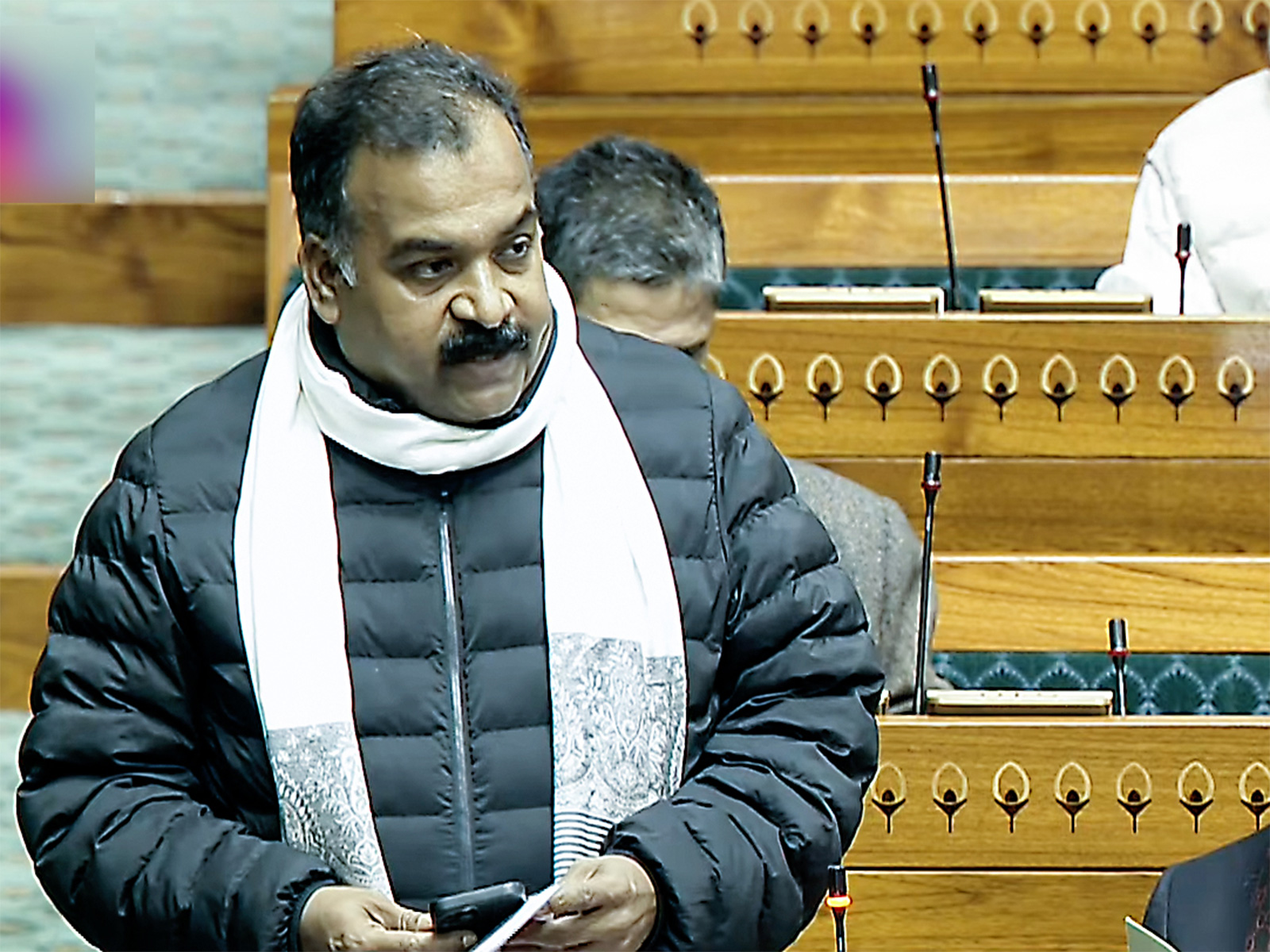 Congress MP Manickam Tagore B (Photo/ANI) Congress MP Manickam Tagore B (Photo/ANI)