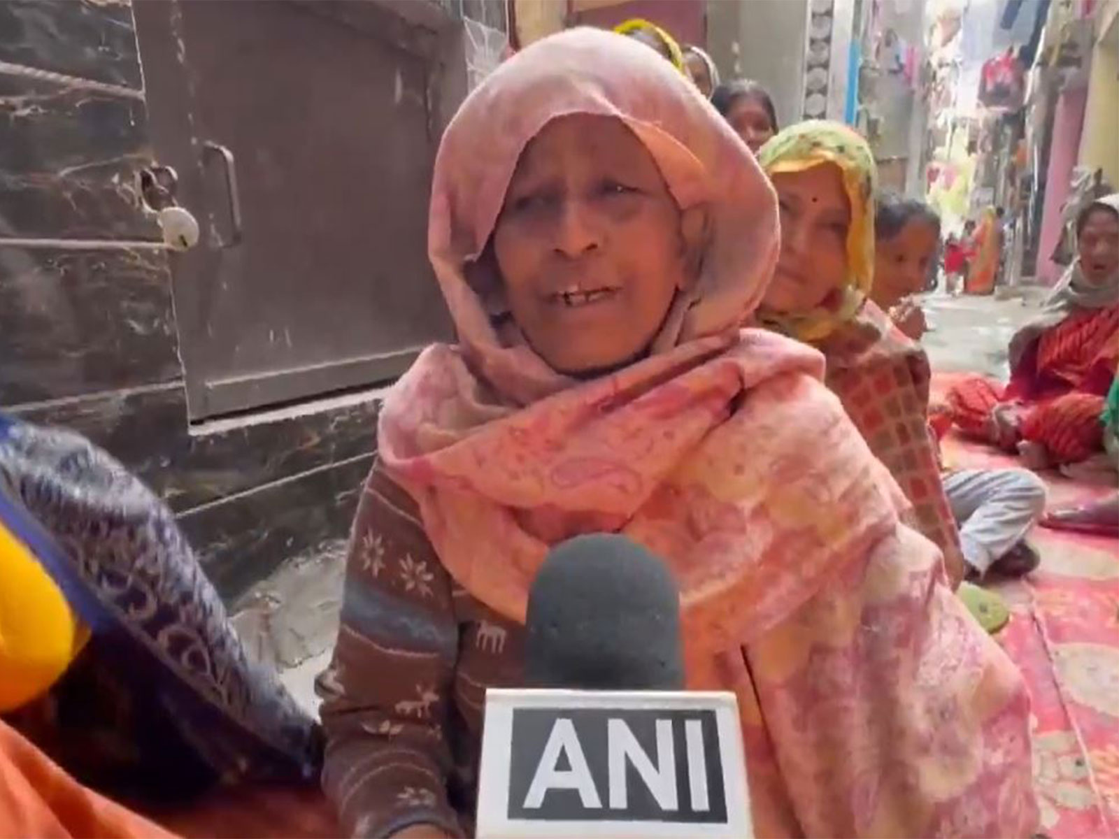 Mother of Hem Shankar, delivery executive killed in road accident (Photo/ANI)