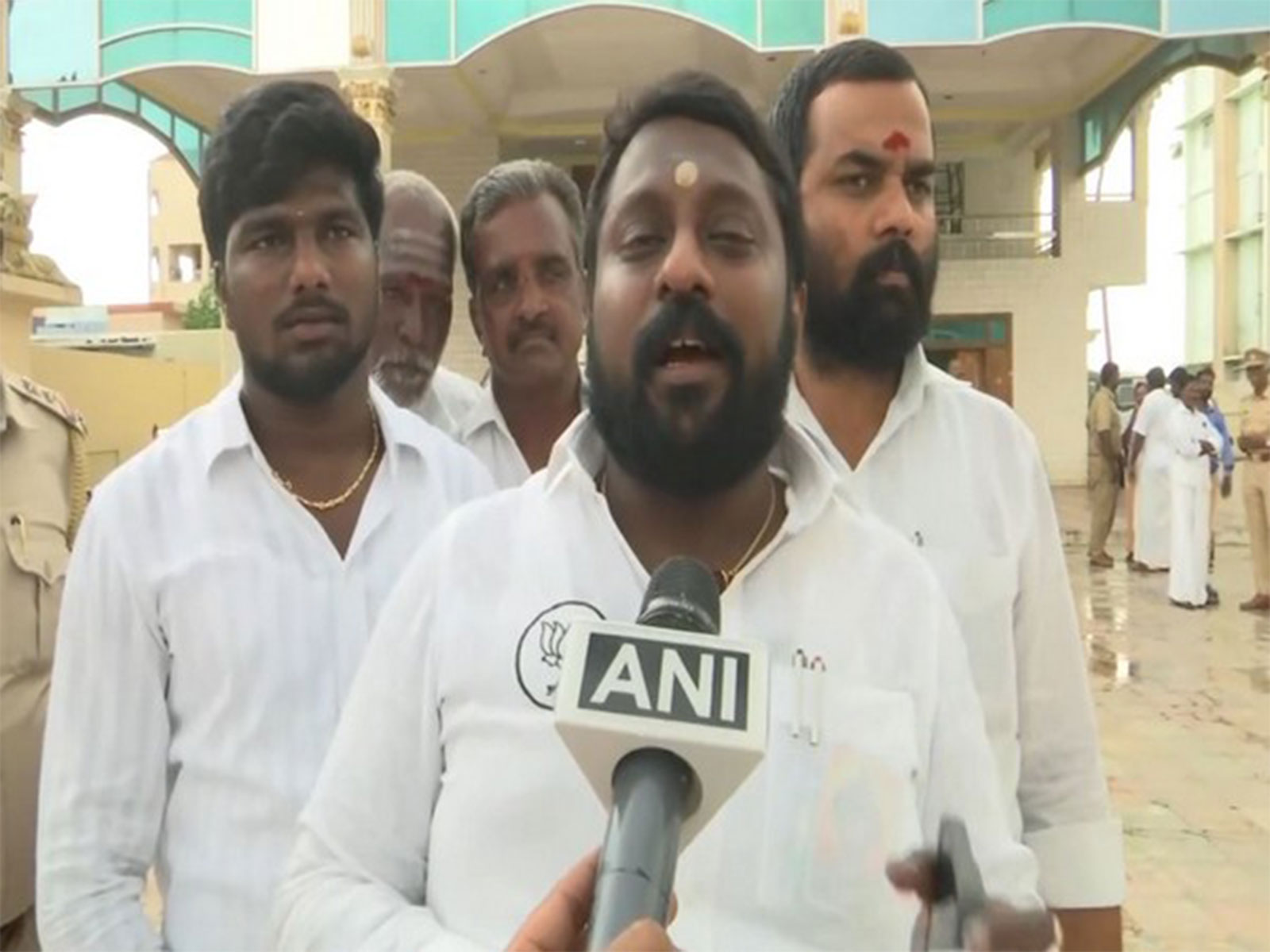 BJP Tamil Nadu Youth Wing President SG Suryah (FIle Photo/ANI)