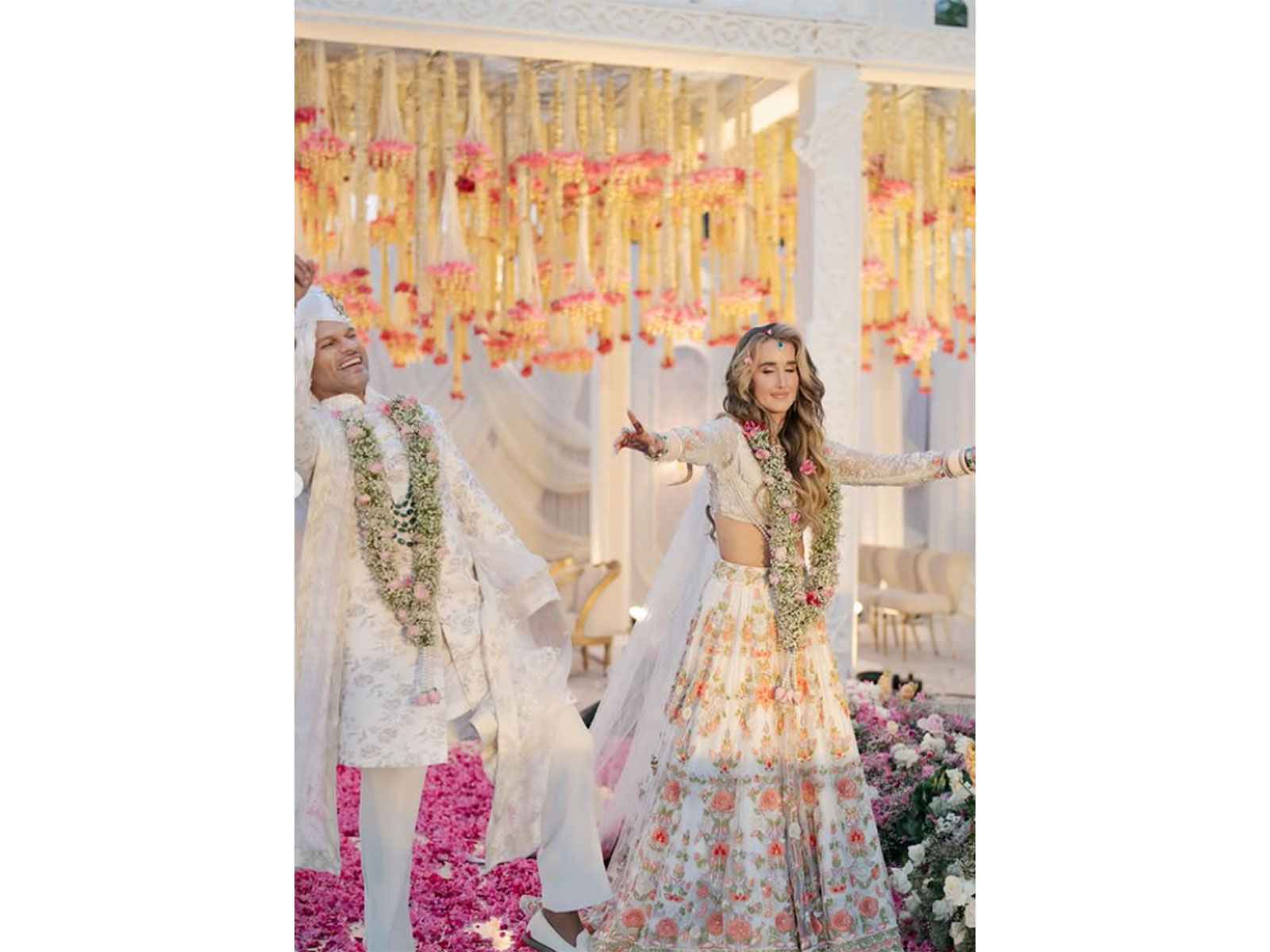 Former Indian opener Shikhar Dhawan, Sophie Shine (Photo/Instagram/ shikhardofficial)