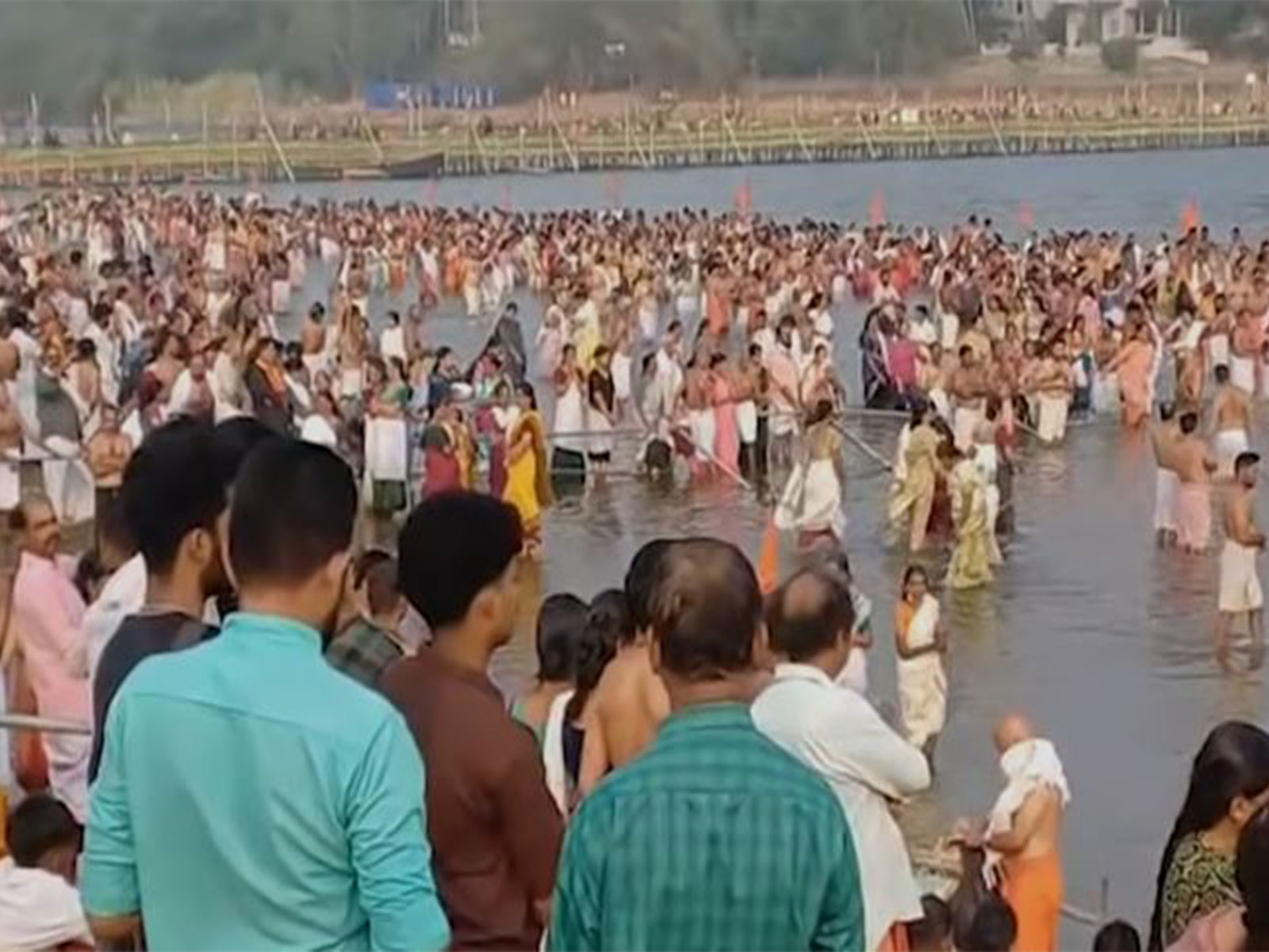 Visual from Kerala Kumbh (Photo YouTube/Narendra Modi) Visual from Kerala Kumbh (Photo YouTube/Narendra Modi)