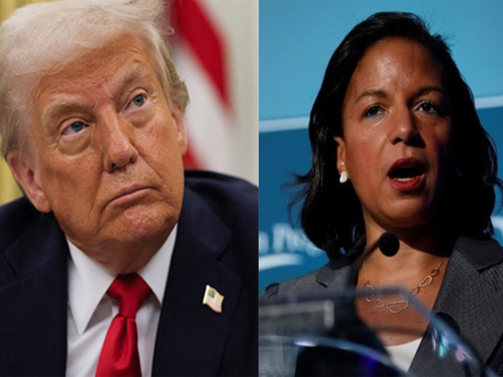 Donald Trump, Susan Rice (Photo/Reuters) Donald Trump, Susan Rice (Photo/Reuters)