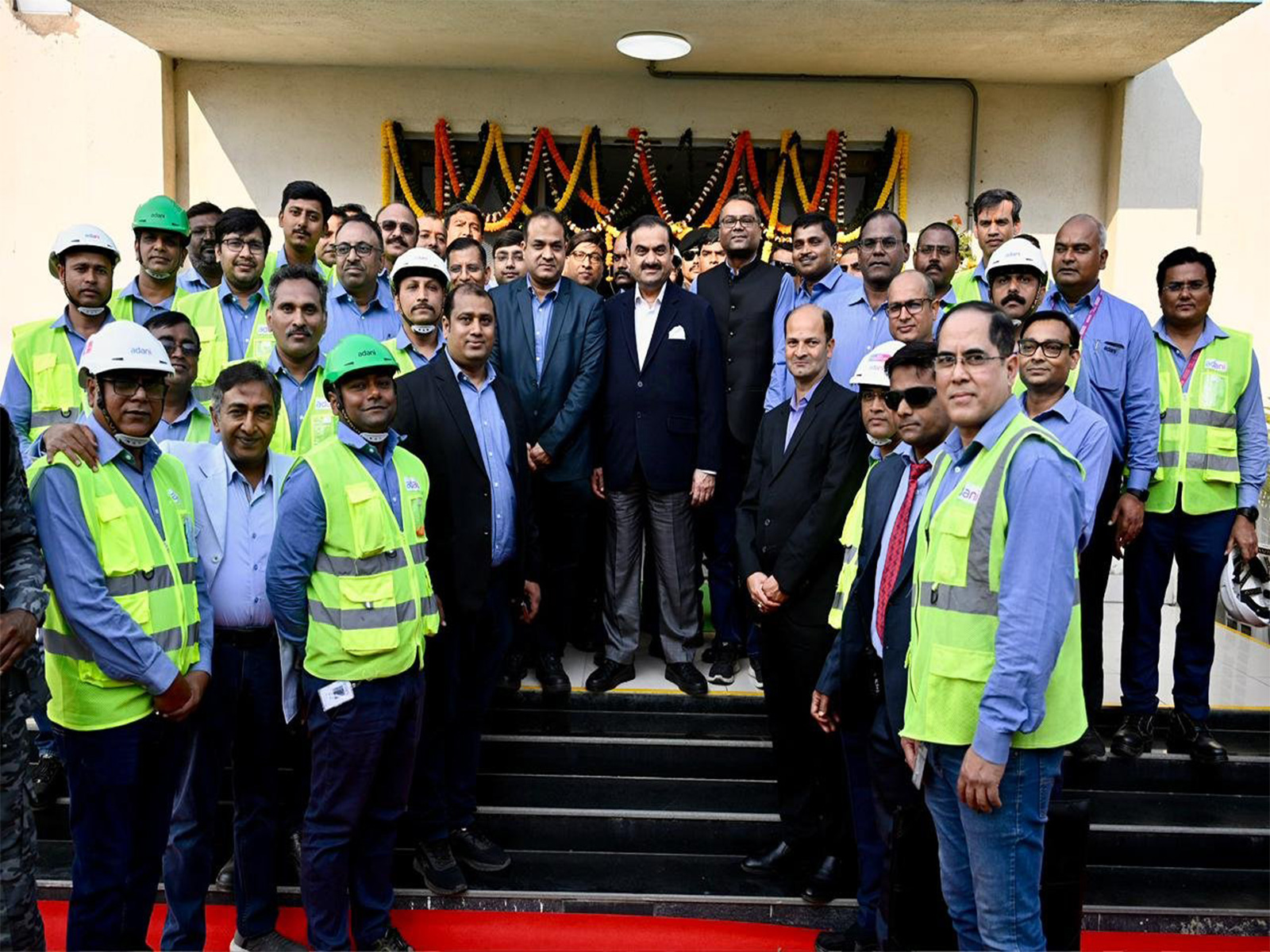 Gautam Adani visiting project sites (Photo/Adani Group) Gautam Adani visiting project sites (Photo/Adani Group)