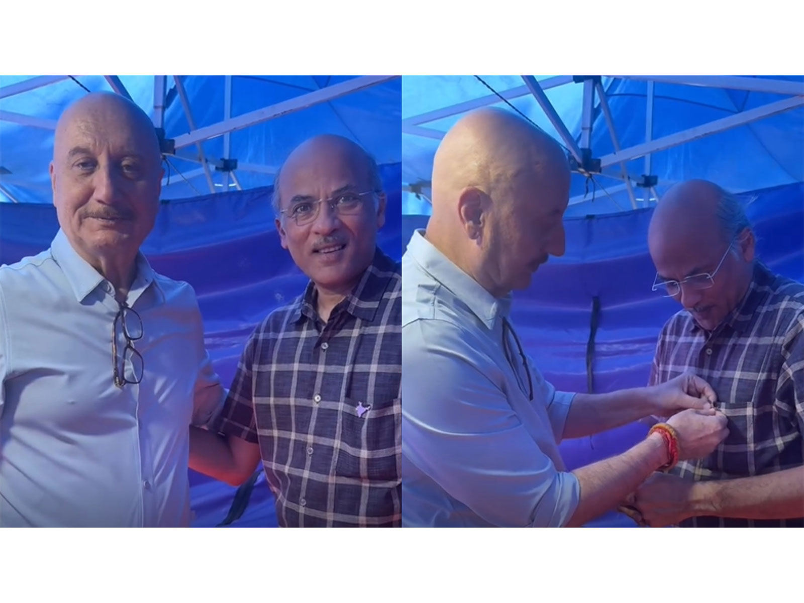 Anupam Kher, Sooraj Barjatya (Photo/Instagram@anupampkher)