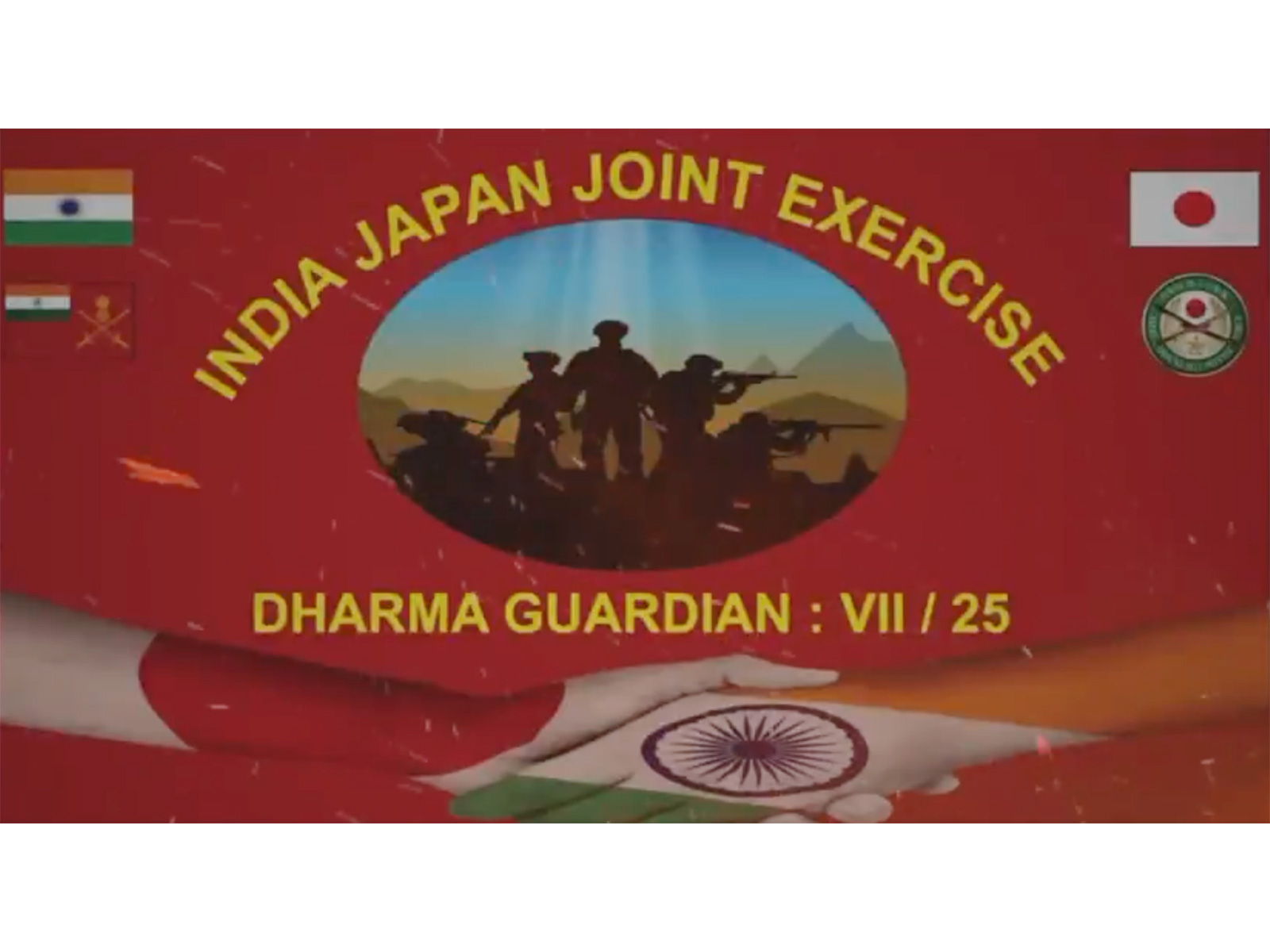 India-Japan Joint Exercise (photo/ ADG PI - INDIAN ARMY X)