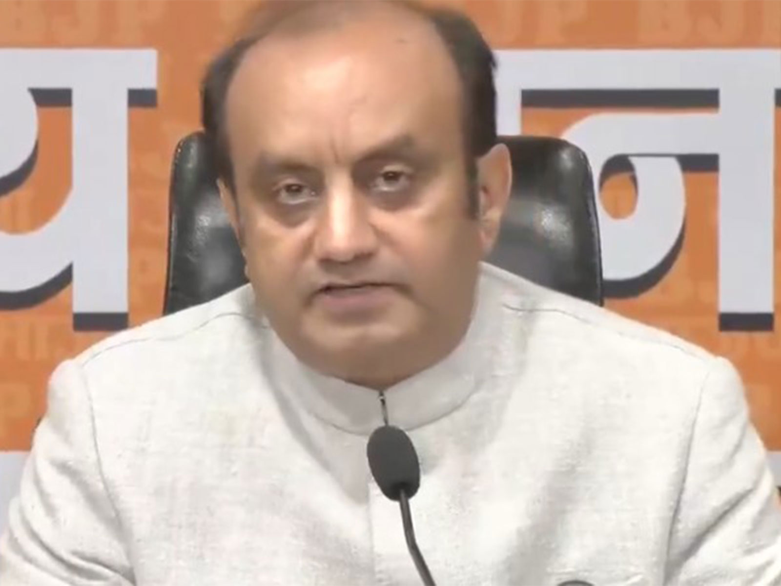 Bharatiya Janata Party (BJP) MP Sudhanshu Trivedi (Photo/ANI)