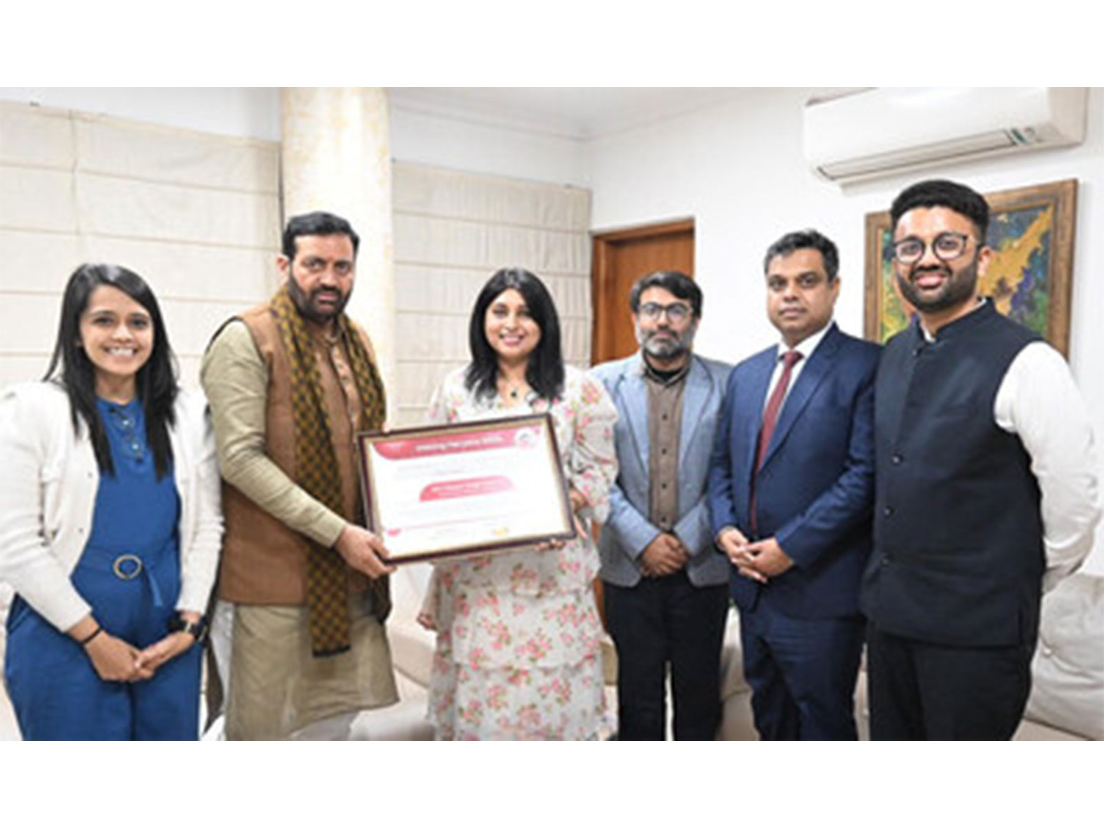 Shri Nayab Singh Saini Ji, Hon’ble Chief Minister of Haryana, Ms. Shilpashree Muniswamappa, Director – ESG & Communications, Colgate-Palmolive (India) Limited