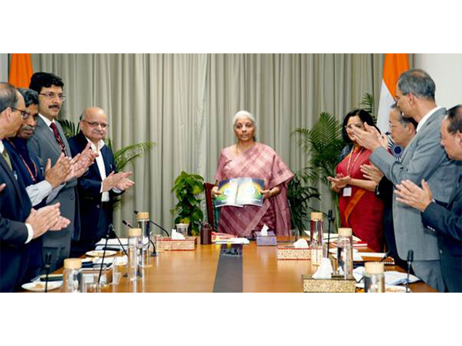 Nirmala Sitharaman launched the second phase of asset monetisation pipeline. (Photo: PIB)