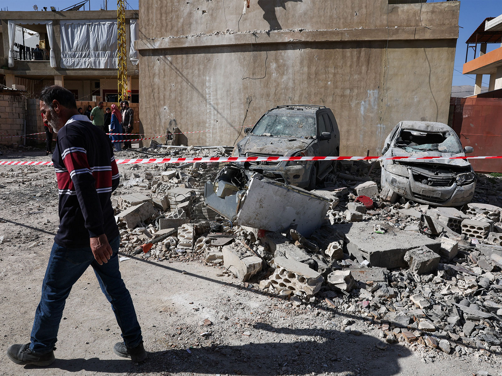 Aftermath of Israeli operation in Lebanon (Photo/Reuters) Aftermath of Israeli operation in Lebanon (Photo/Reuters)