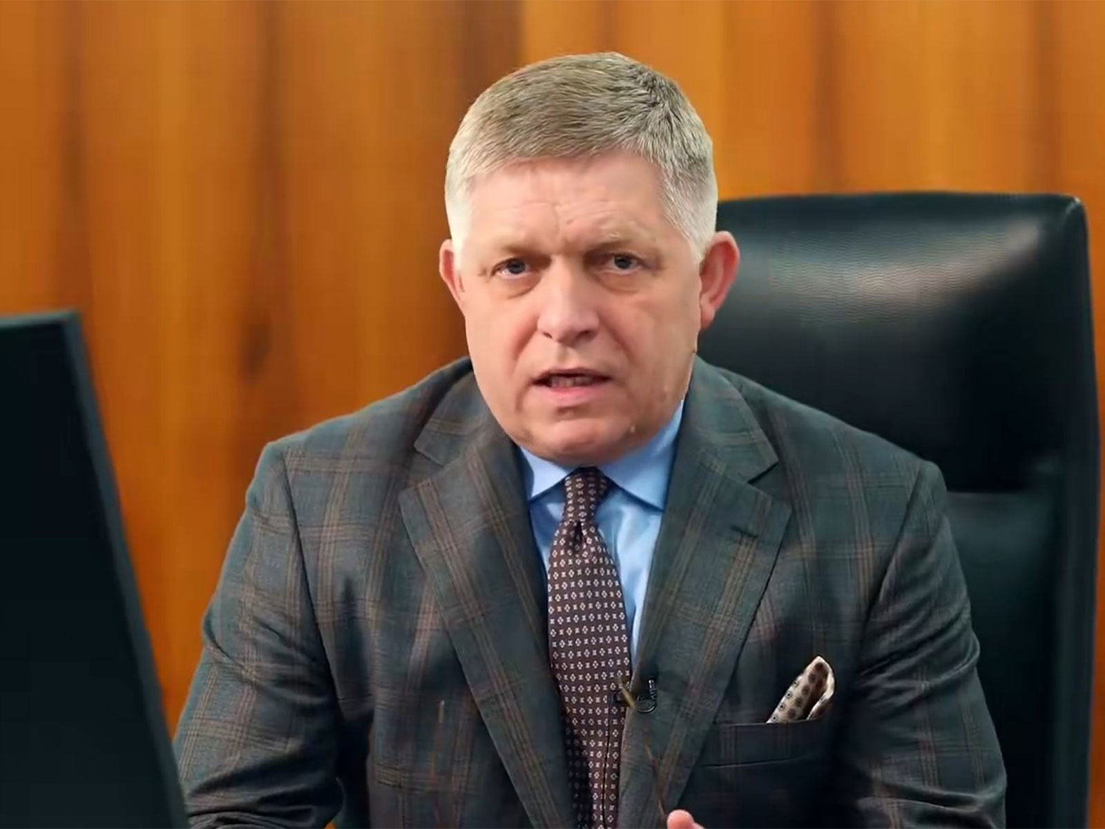 Slovakian Prime Minister Robert Fico (Photo/X@RobertFicoSVK) Slovakian Prime Minister Robert Fico (Photo/X@RobertFicoSVK)