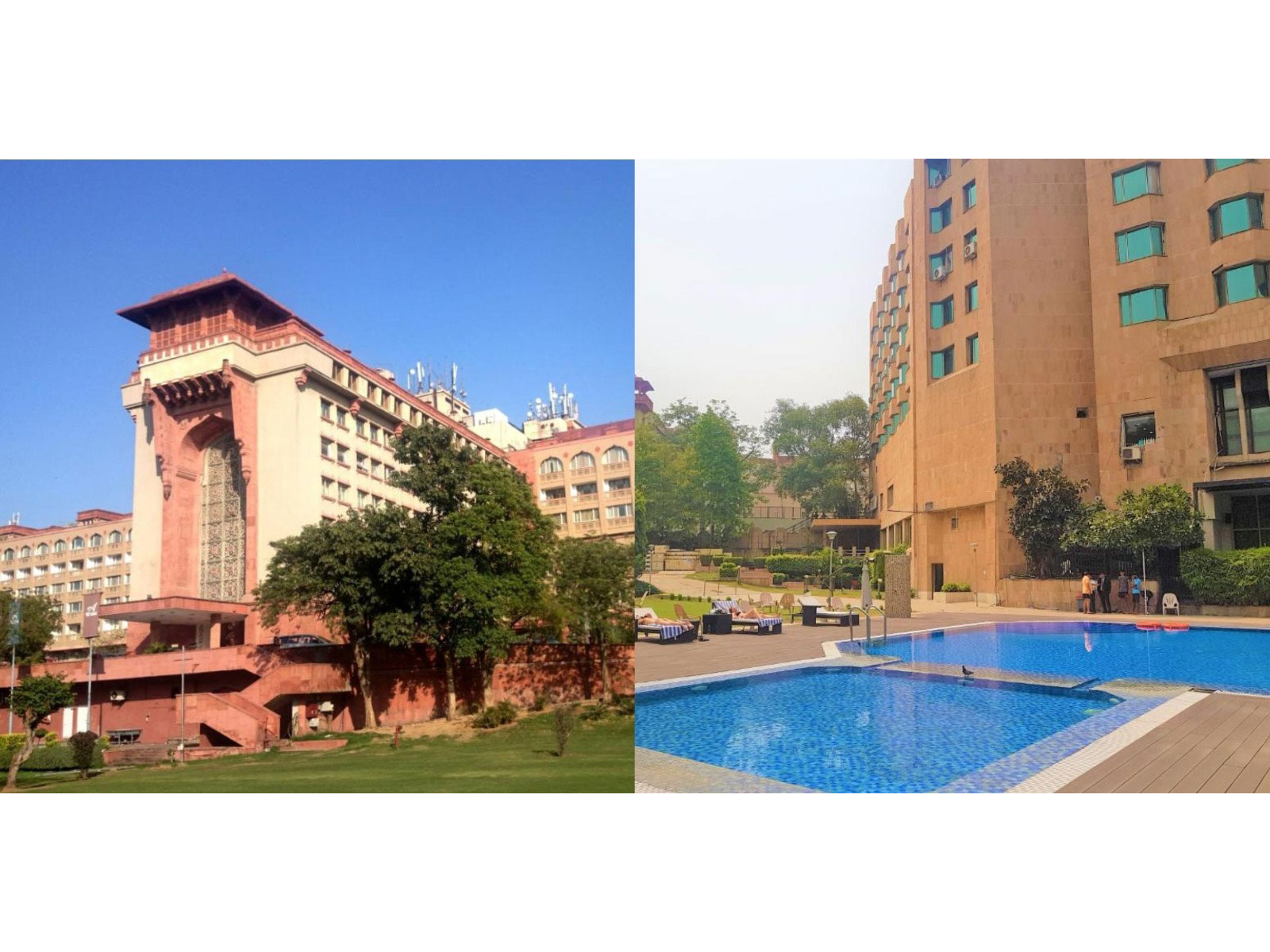 Hotel Ashok, and Hotel Samrat are situated at the heart of the national capital. (Photo: website/theashokhotel and hotelsamratnewdelhi)  	