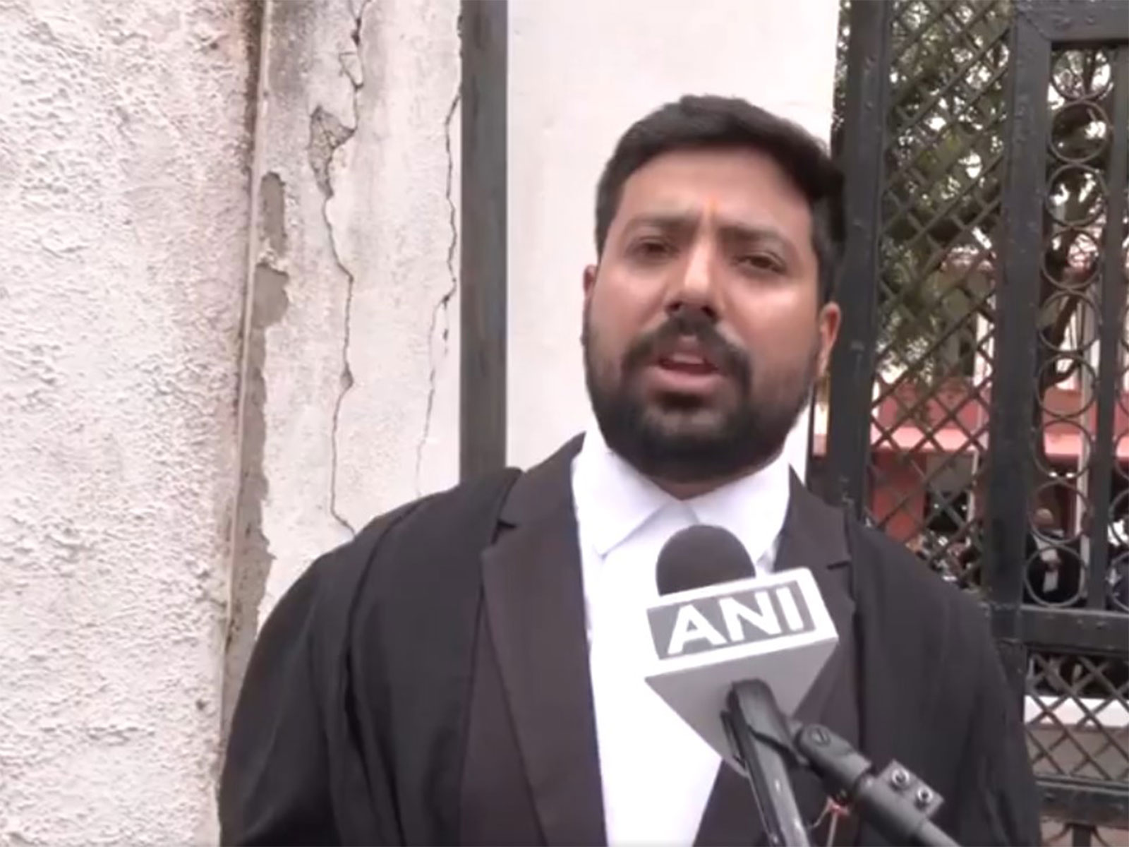 Representing the Bhoj Utsav Samiti, Advocate Shirish Dubey (Photo/ANI) Representing the Bhoj Utsav Samiti, Advocate Shirish Dubey (Photo/ANI)