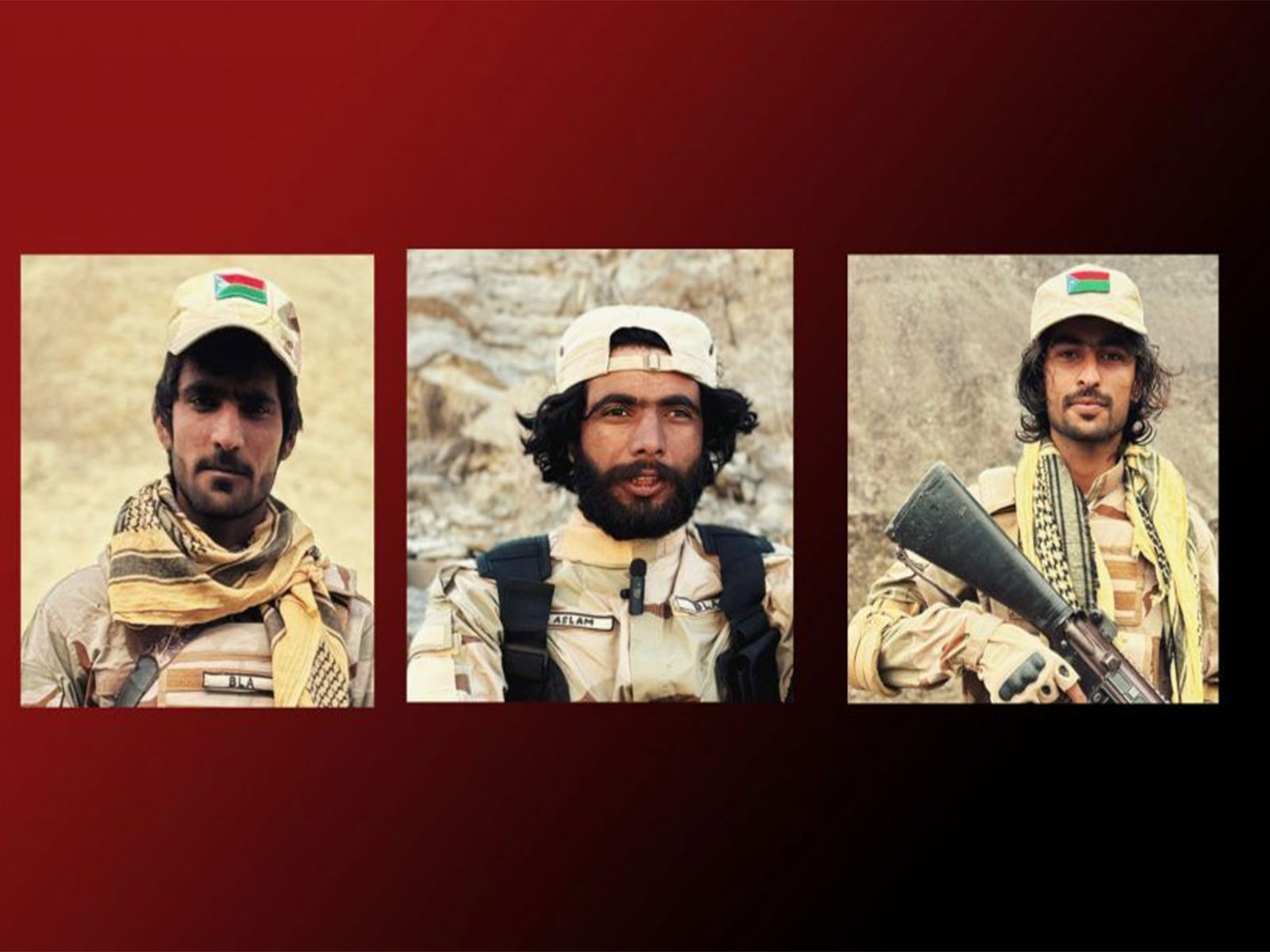 Images released by the Baloch Liberation Army (BLA) purportedly showing members it claims were killed in incidents linked to “Operation Herof (Phase 2)”. (Photo: X/@TBPEnglish)