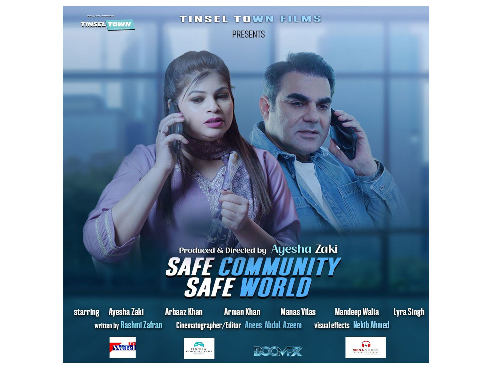 Dubai-Based Director Ayesha Zaki Makes Lead Acting Debut with Arbaaz Khan in ‘Safe Community Safe World’