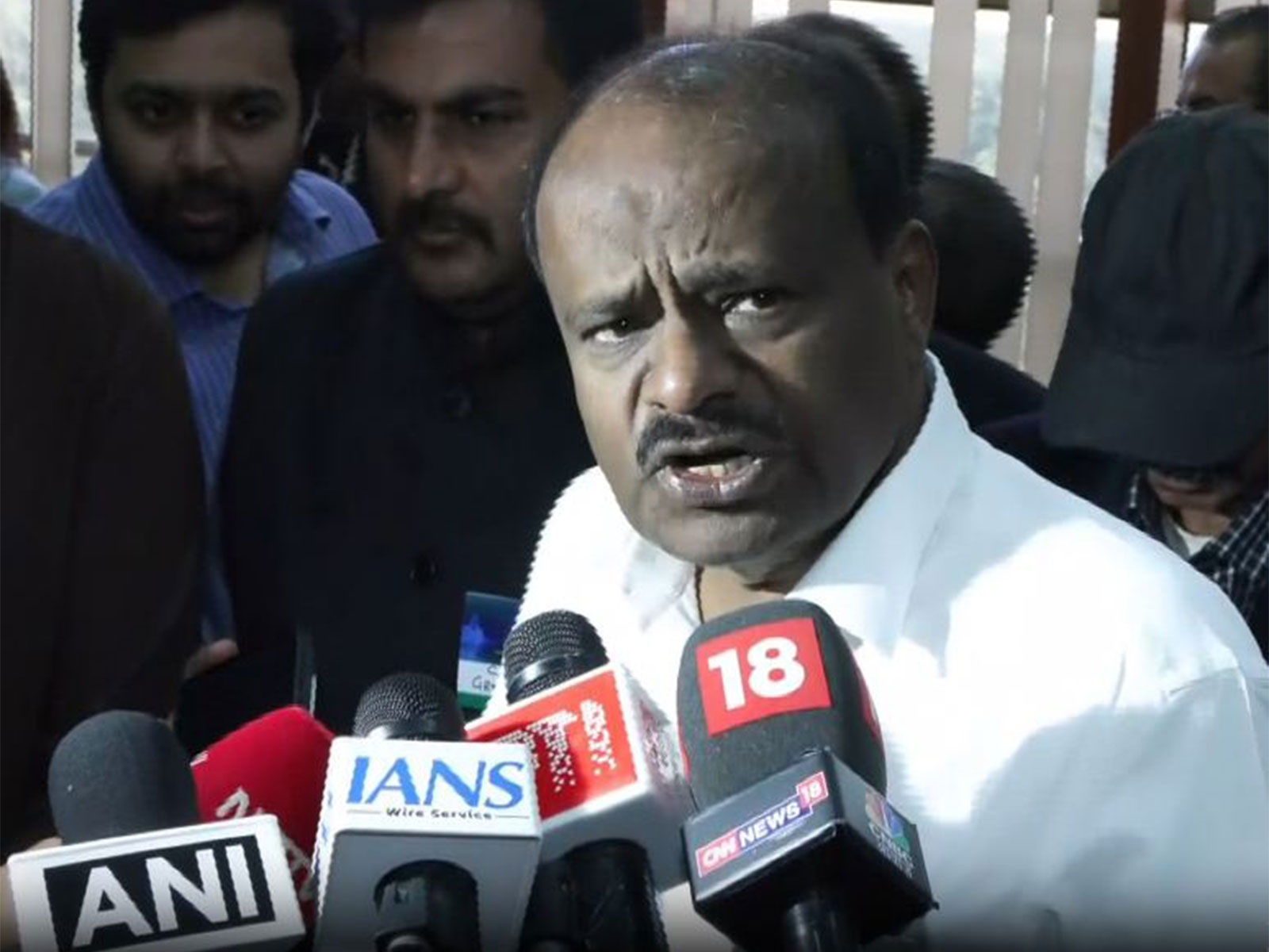 Union Minister for Heavy Industries and Steel, H D Kumaraswamy. (Photo: ANI) Union Minister for Heavy Industries and Steel, H D Kumaraswamy. (Photo: ANI)