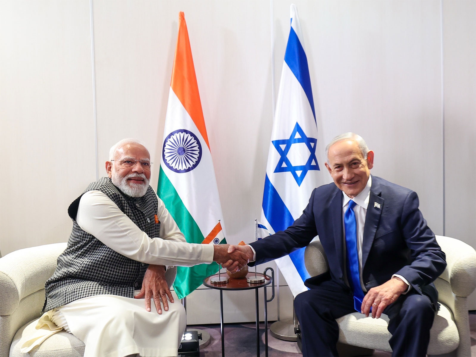 Prime Minister Narendra Modi with his Israeli counterpart Benjamin Netanyahu (Photyo: X@narendramodi)