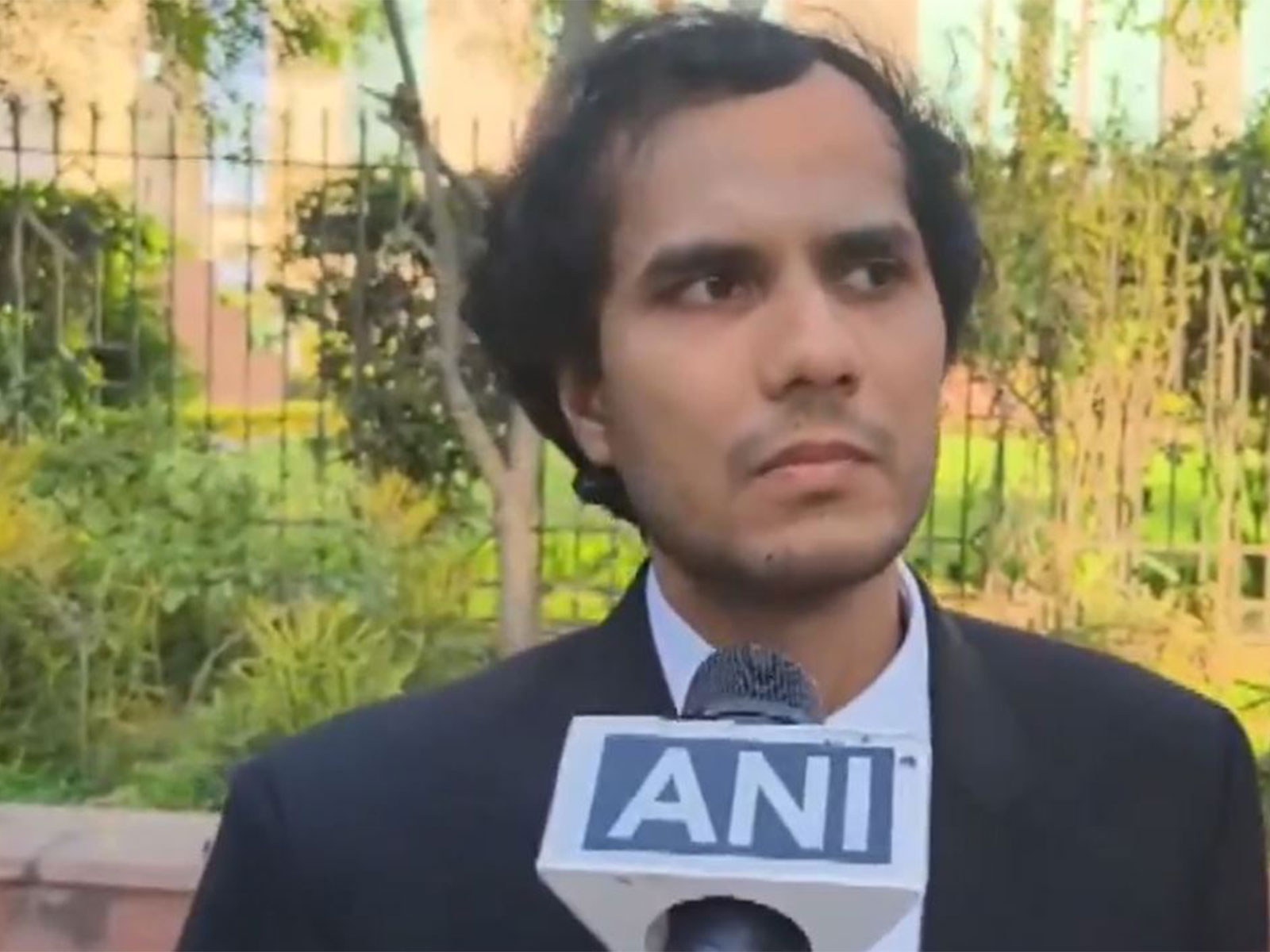 Accused couple's lawyer Advocate Gaurav (Photo/ANI)