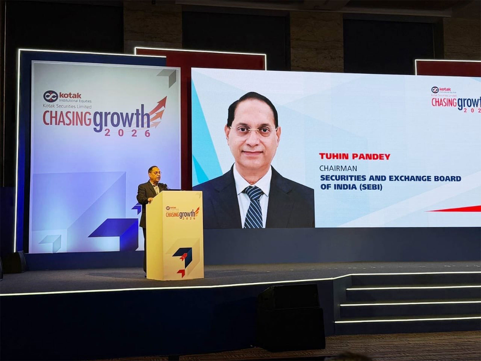 SEBI Chairman Tuhin Kanta Pandey. (Photo: X/SEBI_updates)