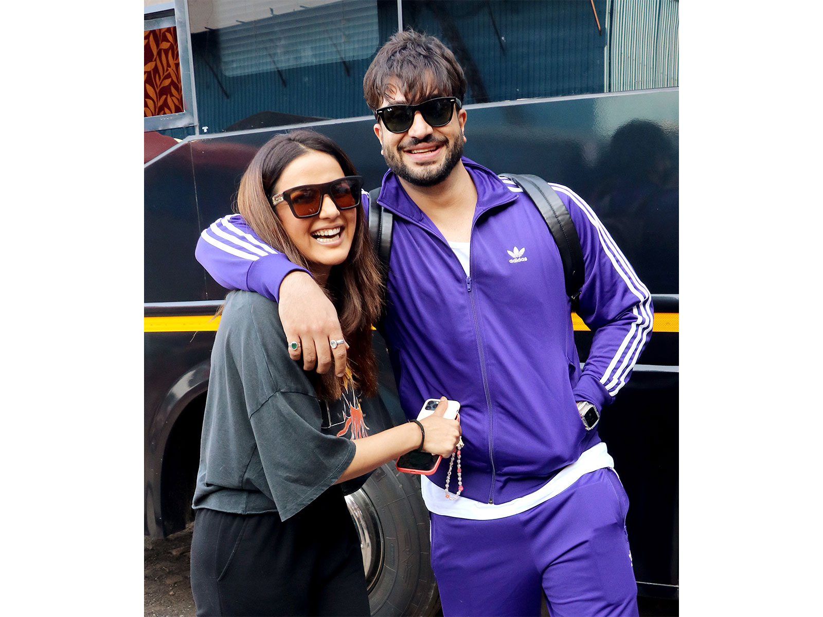 Jasmine Bhasin wishes Aly Goni on birthday (Photo/ANI) Jasmine Bhasin wishes Aly Goni on birthday (Photo/ANI)