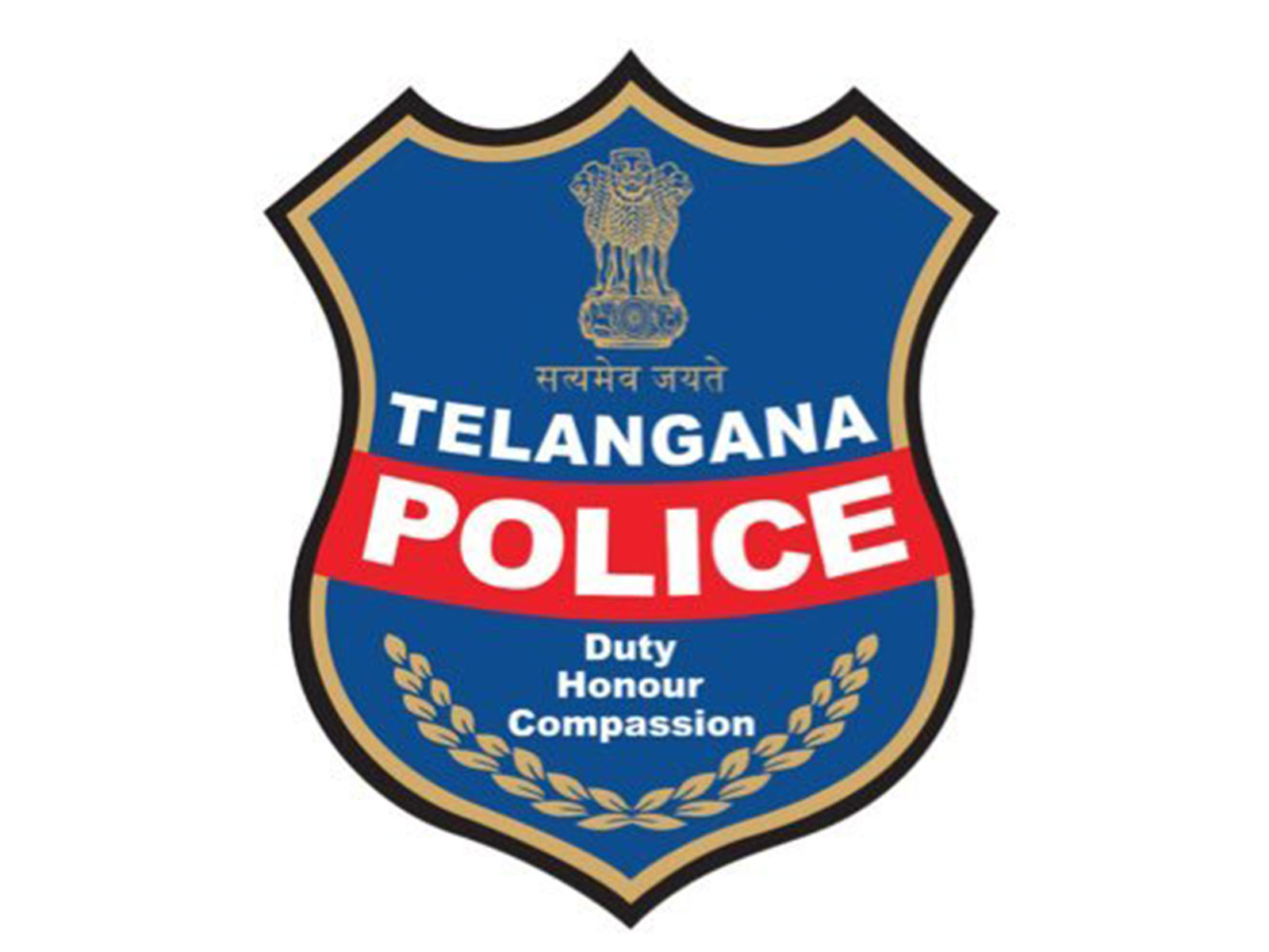 Offical logo of Telangana Police (Photo/X/@TelanganaCOPs)