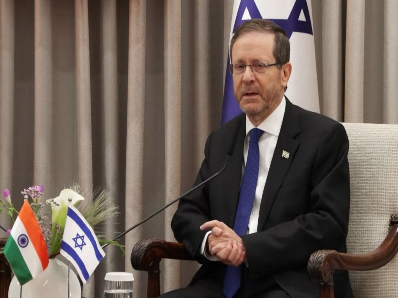 Israeli President Isaac Herzog (Photo/Youtube@NarendraModi)