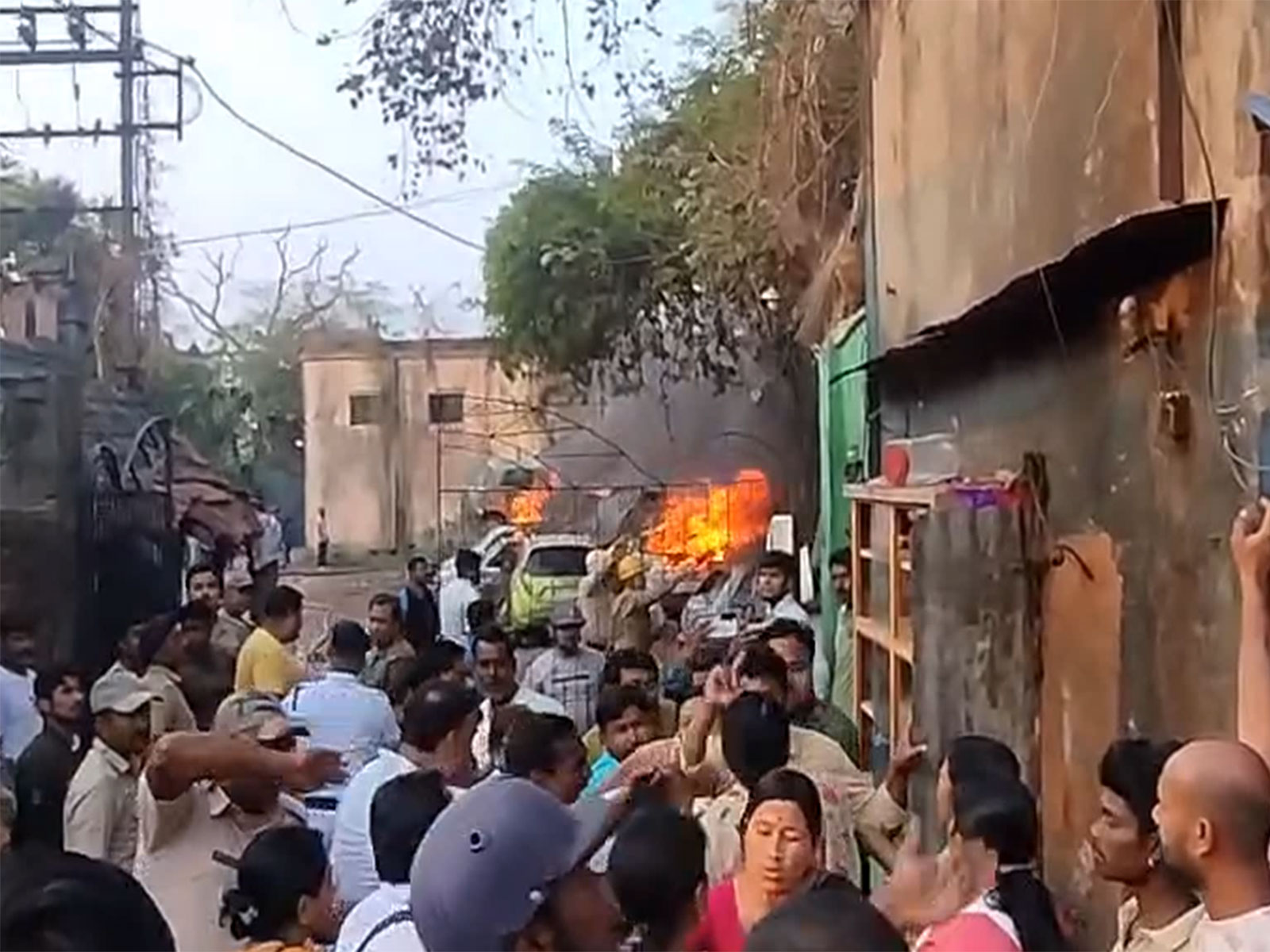 Visuals from the spot (Photo/ANI) Visuals from the spot (Photo/ANI)