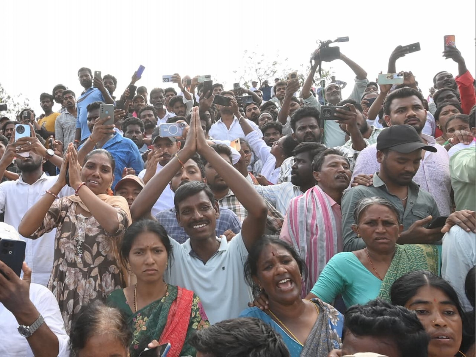 Displaced residents during Demolition drive (Photo/ BRS)