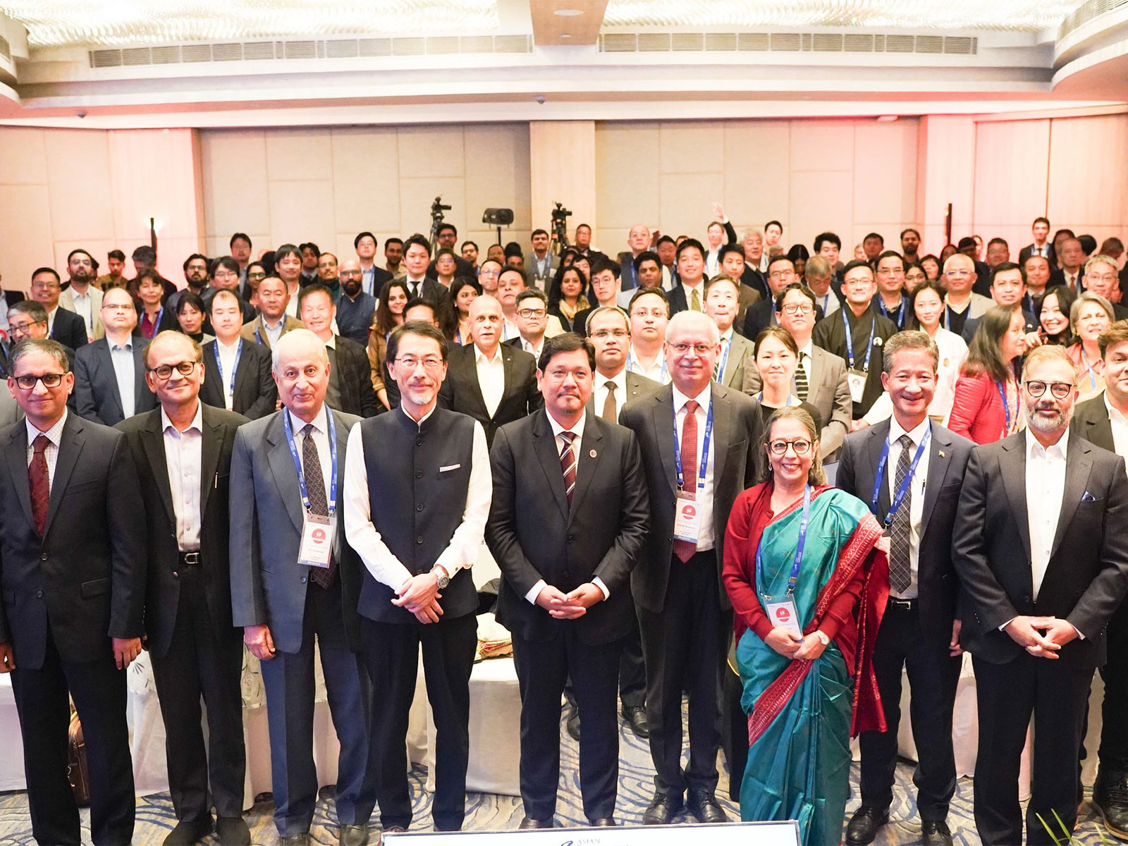 Megahlaya CM Conrad K Sangma with other dignitaries at Kizuna conclave (Photo X/ Conrad K Sangma) Megahlaya CM Conrad K Sangma with other dignitaries at Kizuna conclave (Photo X/ Conrad K Sangma)